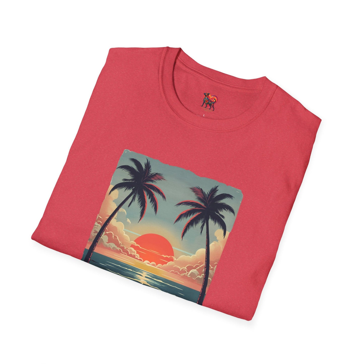 Vintage Gulf of Mexico Unisex Softstyle T-Shirt - Retro Beach Vibe