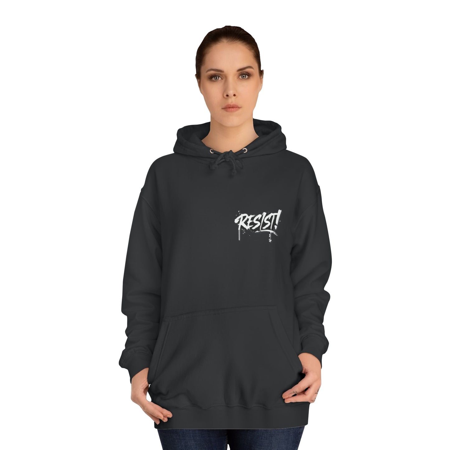 College Hoodie - A Woman's Place Feminist Design