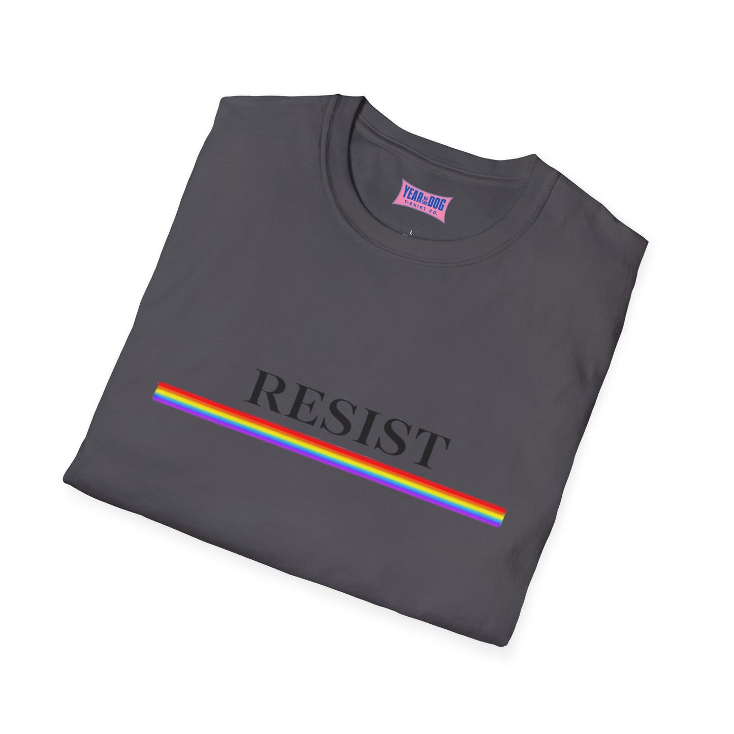 Rainbow LGBTQ Resist T-Shirt