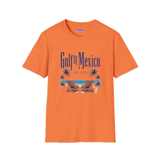 Gulf of Mexico Vintage T-Shirt - Relaxation Vibes for Beach Lovers