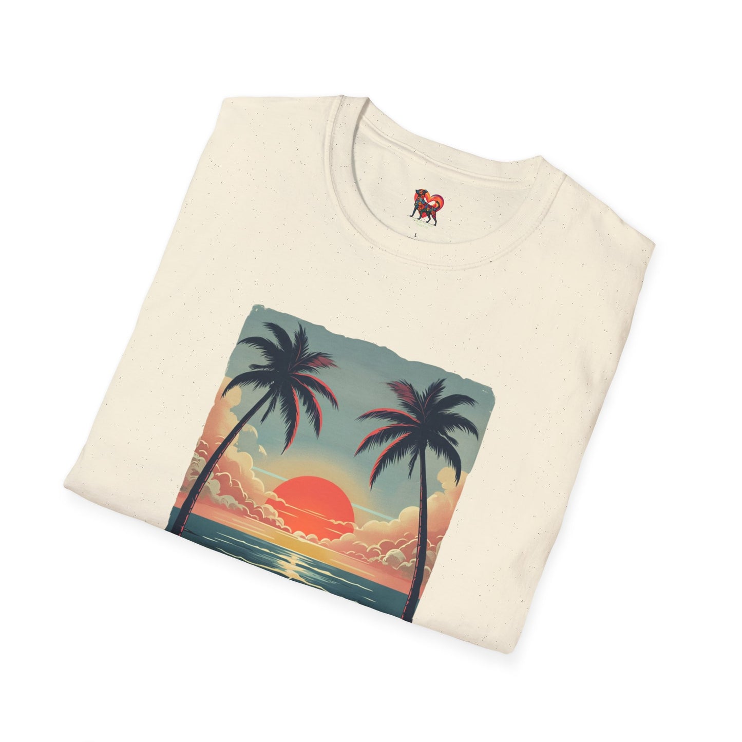 Vintage Gulf of Mexico Unisex Softstyle T-Shirt - Retro Beach Vibe