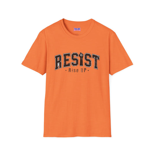 Unisex Softstyle T-Shirt - 'RESIST!' Statement Tee for Activists
