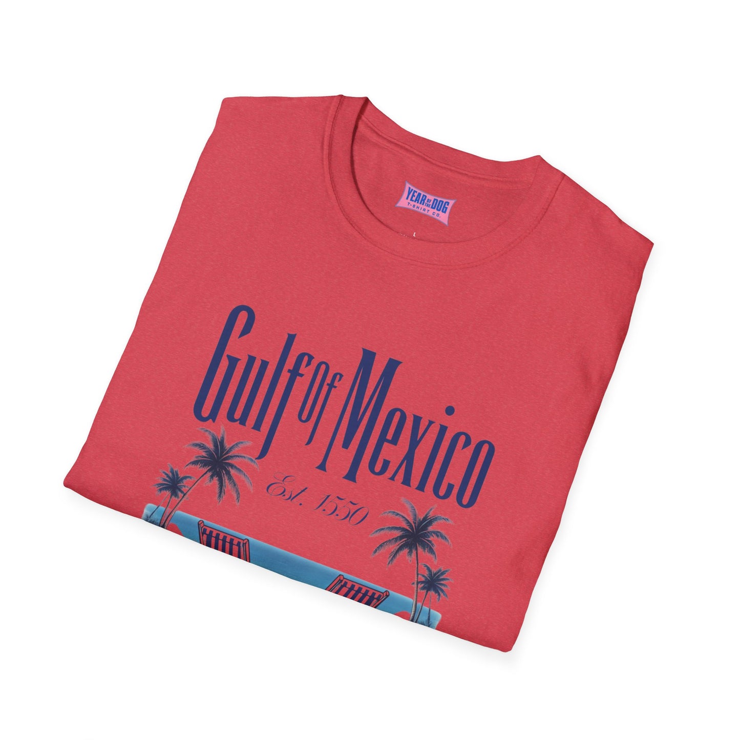 Gulf of Mexico Vintage T-Shirt - Relaxation Vibes for Beach Lovers