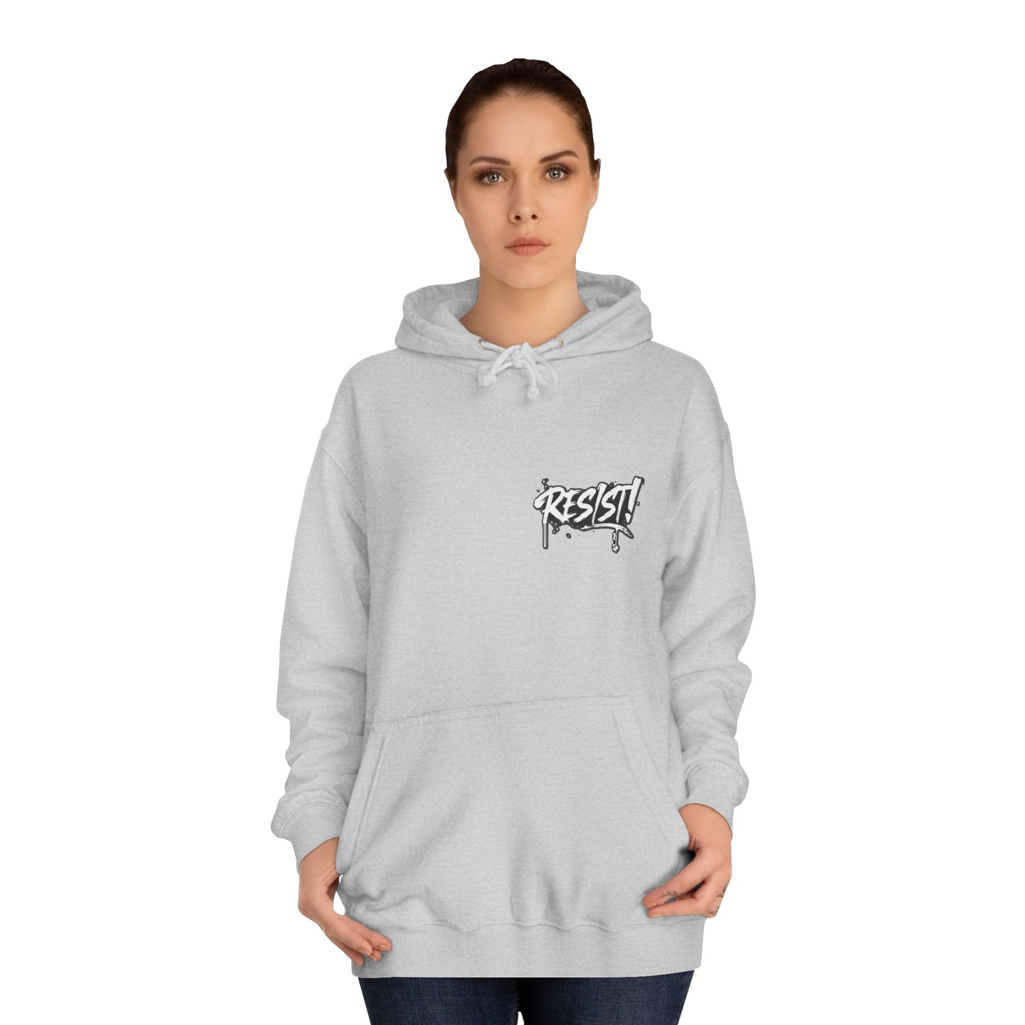 College Hoodie - A Woman's Place Feminist Design