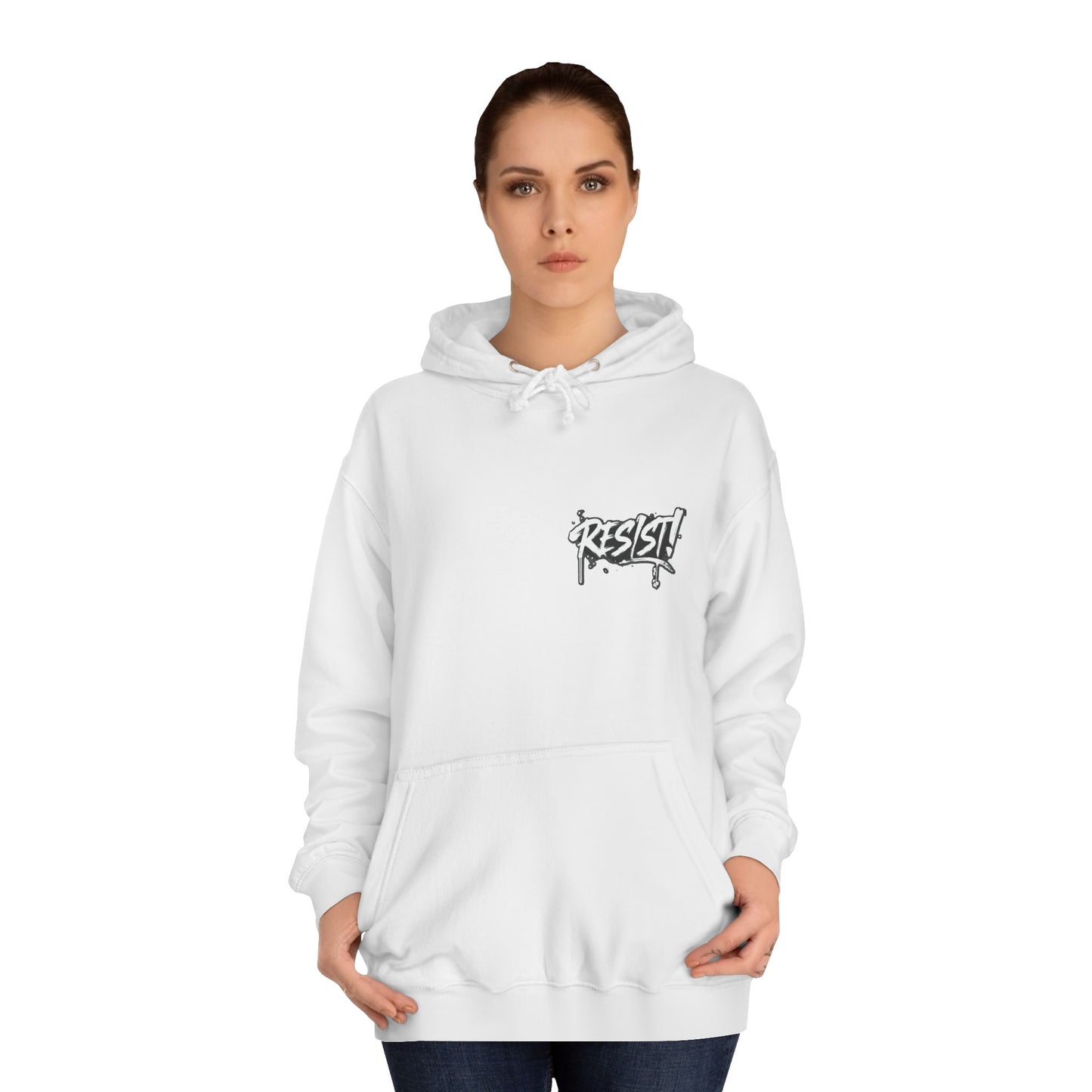 College Hoodie - A Woman's Place Feminist Design
