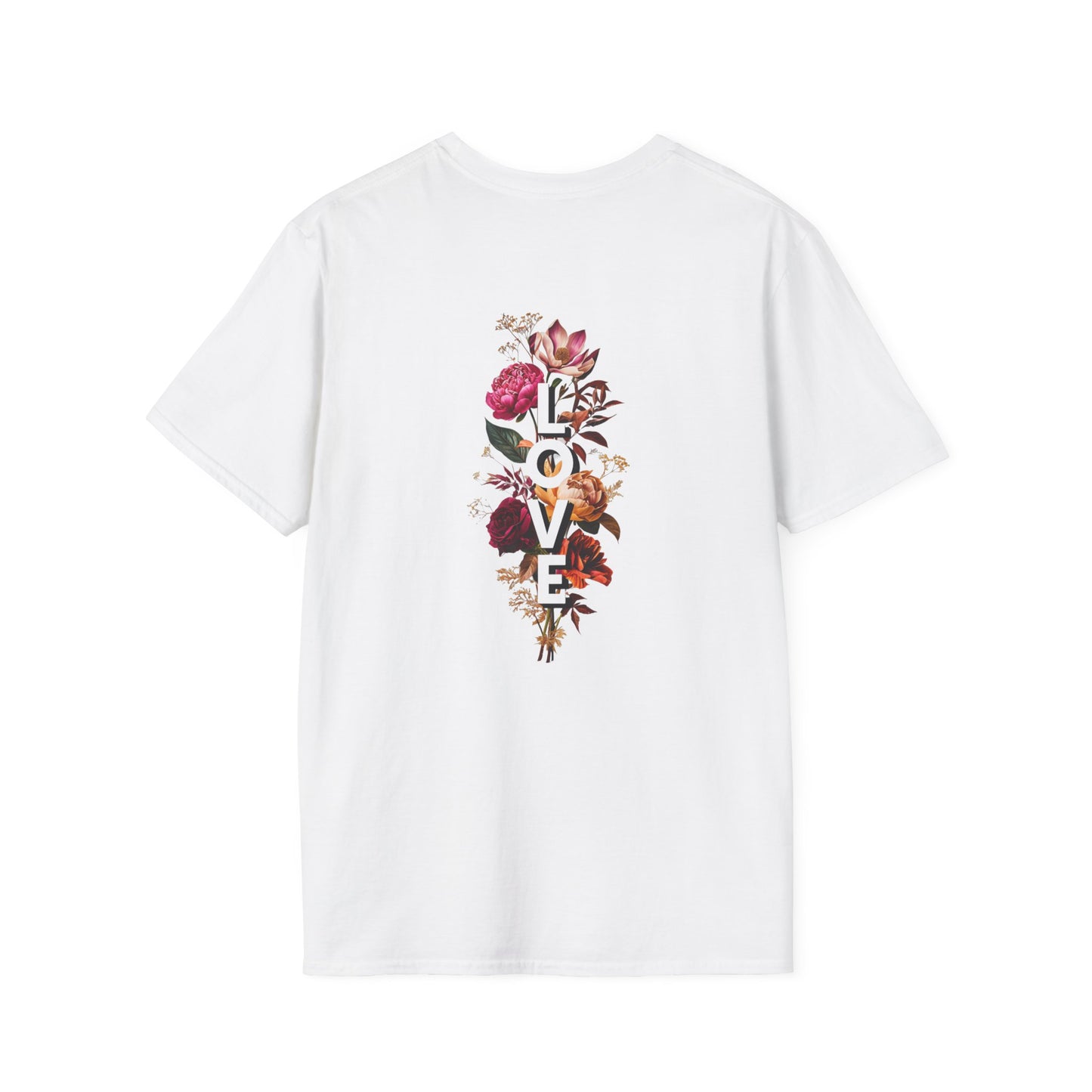 Floral Love T-Shirt - Unisex Softstyle
