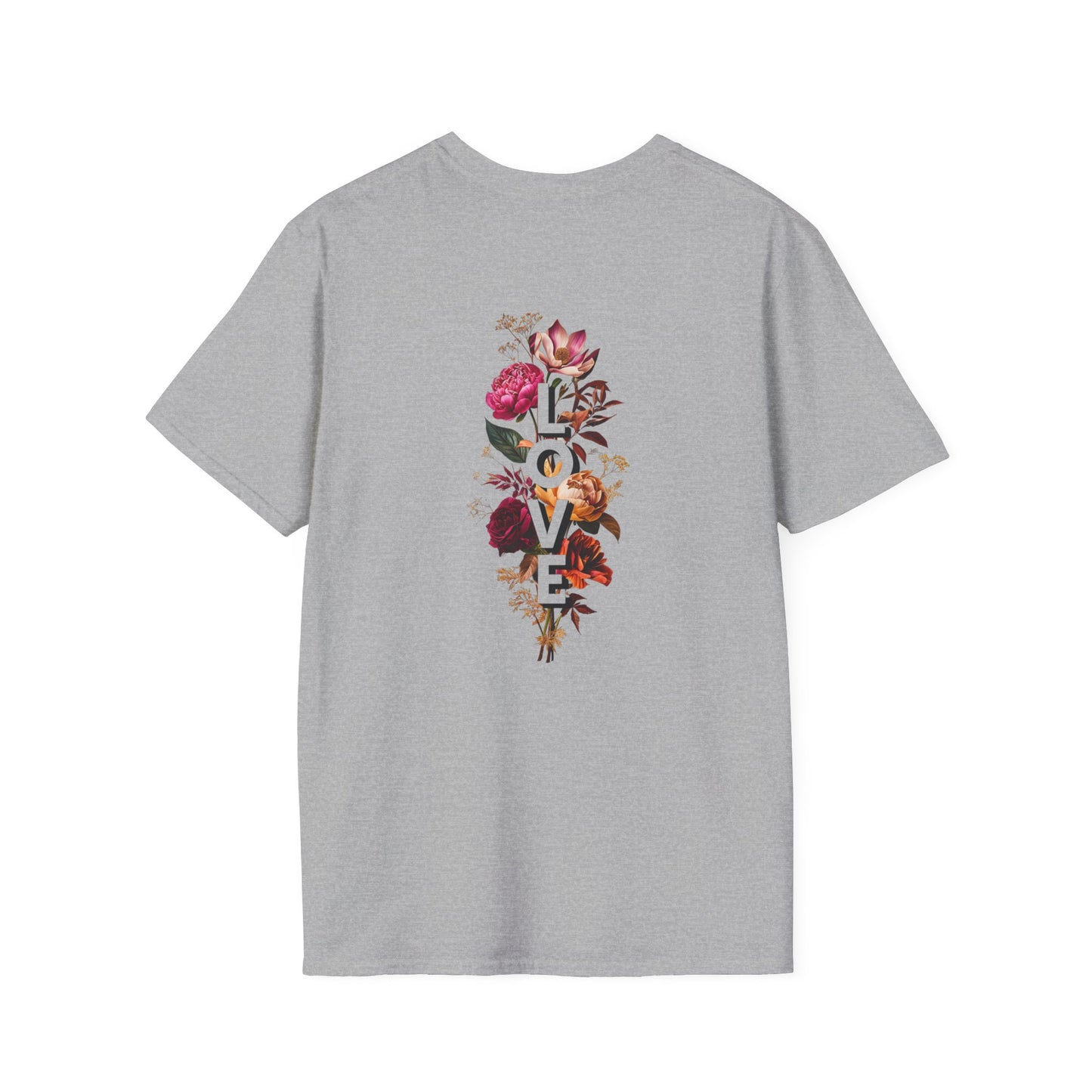 Floral Love T-Shirt - Unisex Softstyle