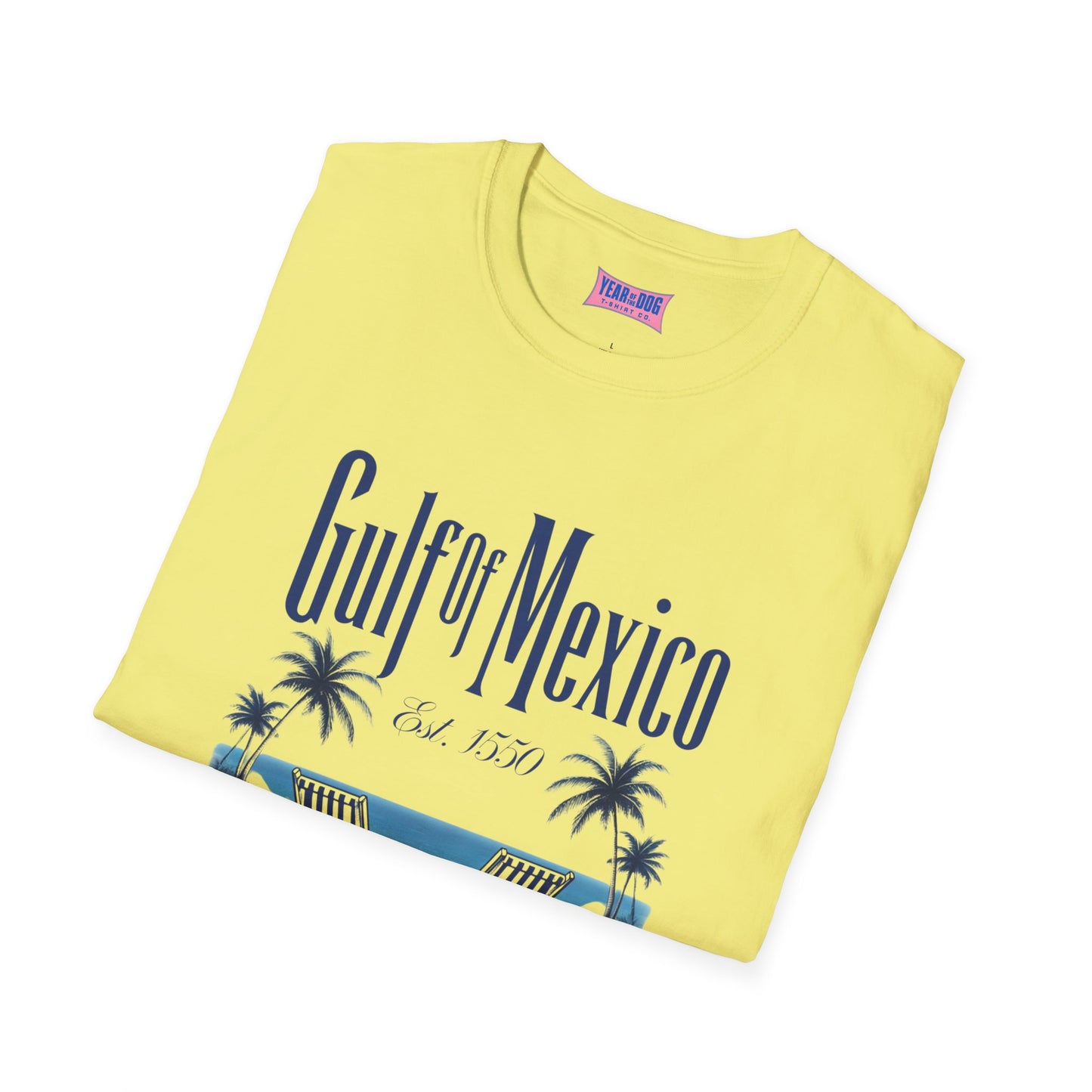 Gulf of Mexico Vintage T-Shirt - Relaxation Vibes for Beach Lovers