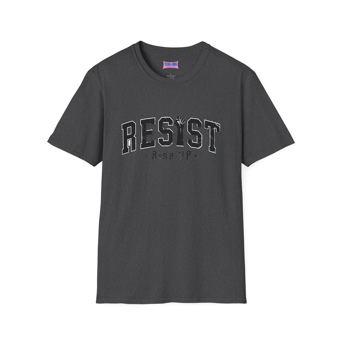 Unisex Softstyle T-Shirt - 'RESIST!' Statement Tee for Activists