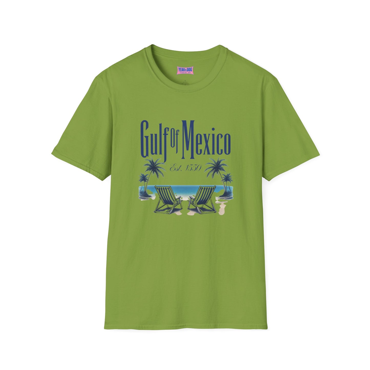 Gulf of Mexico Vintage T-Shirt - Relaxation Vibes for Beach Lovers