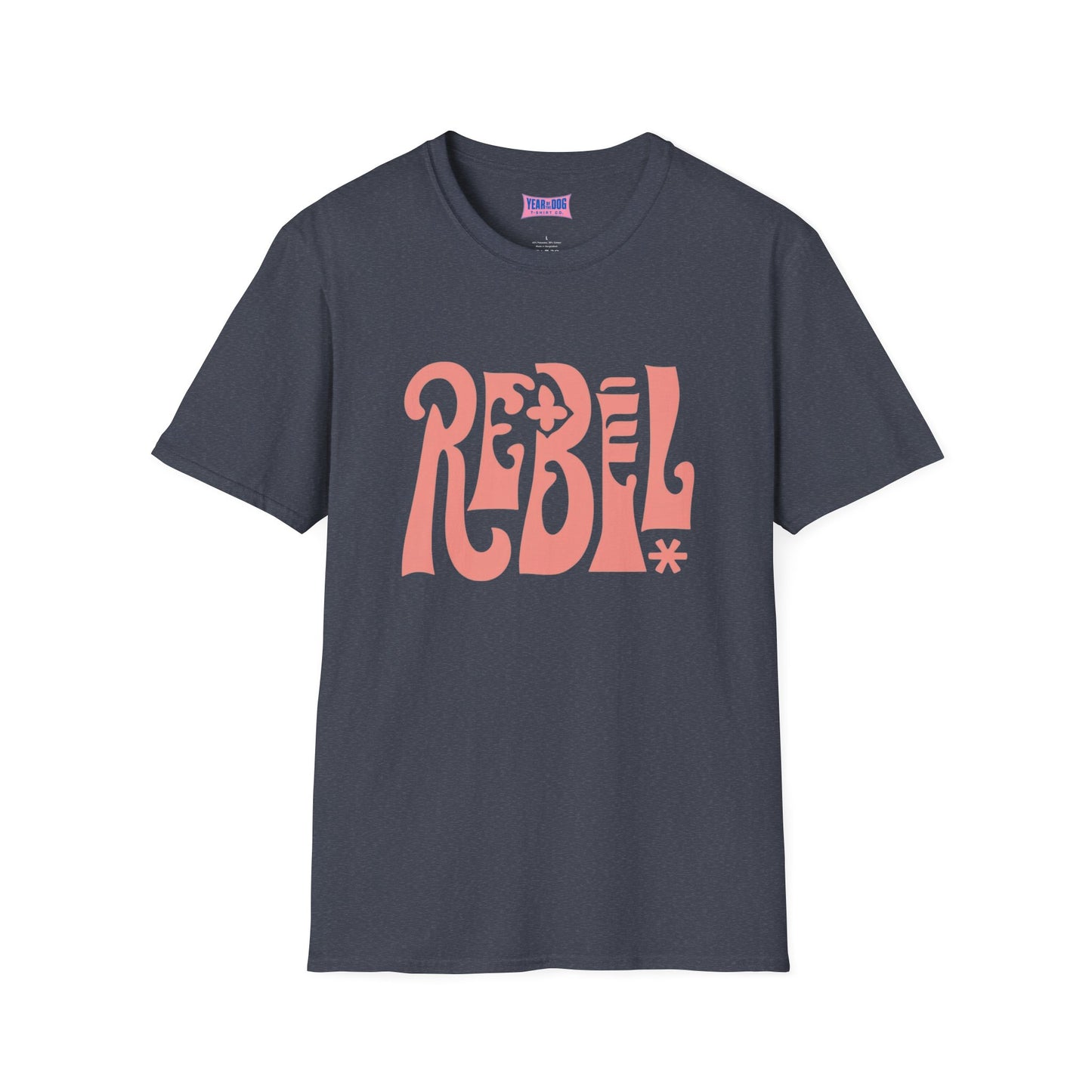 REBEL Unisex T-Shirt | Edgy Graphic Tee for Trendy Individuals