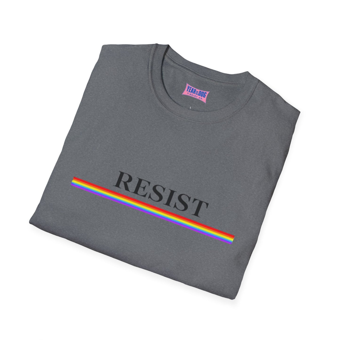 Rainbow LGBTQ Resist T-Shirt