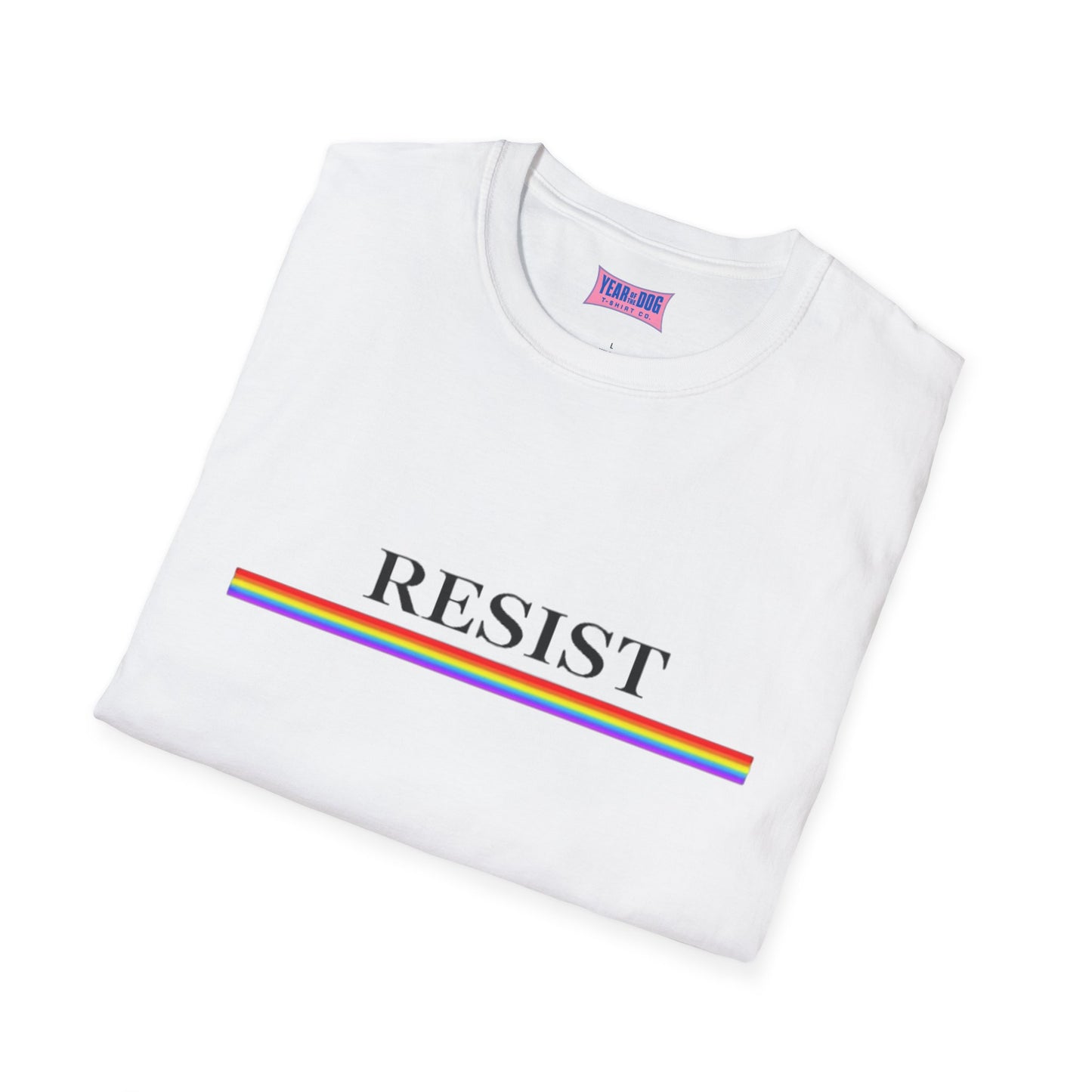 Rainbow LGBTQ Resist T-Shirt