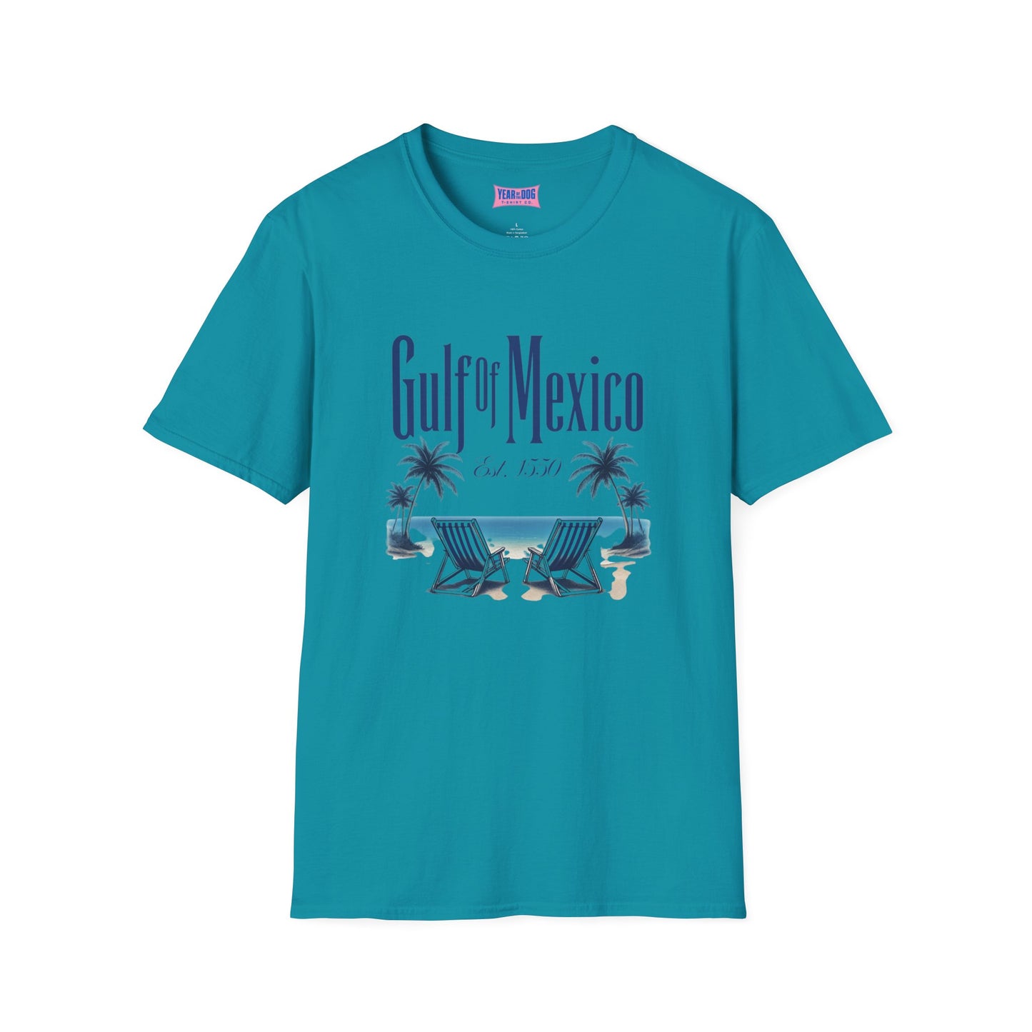 Gulf of Mexico Vintage T-Shirt - Relaxation Vibes for Beach Lovers
