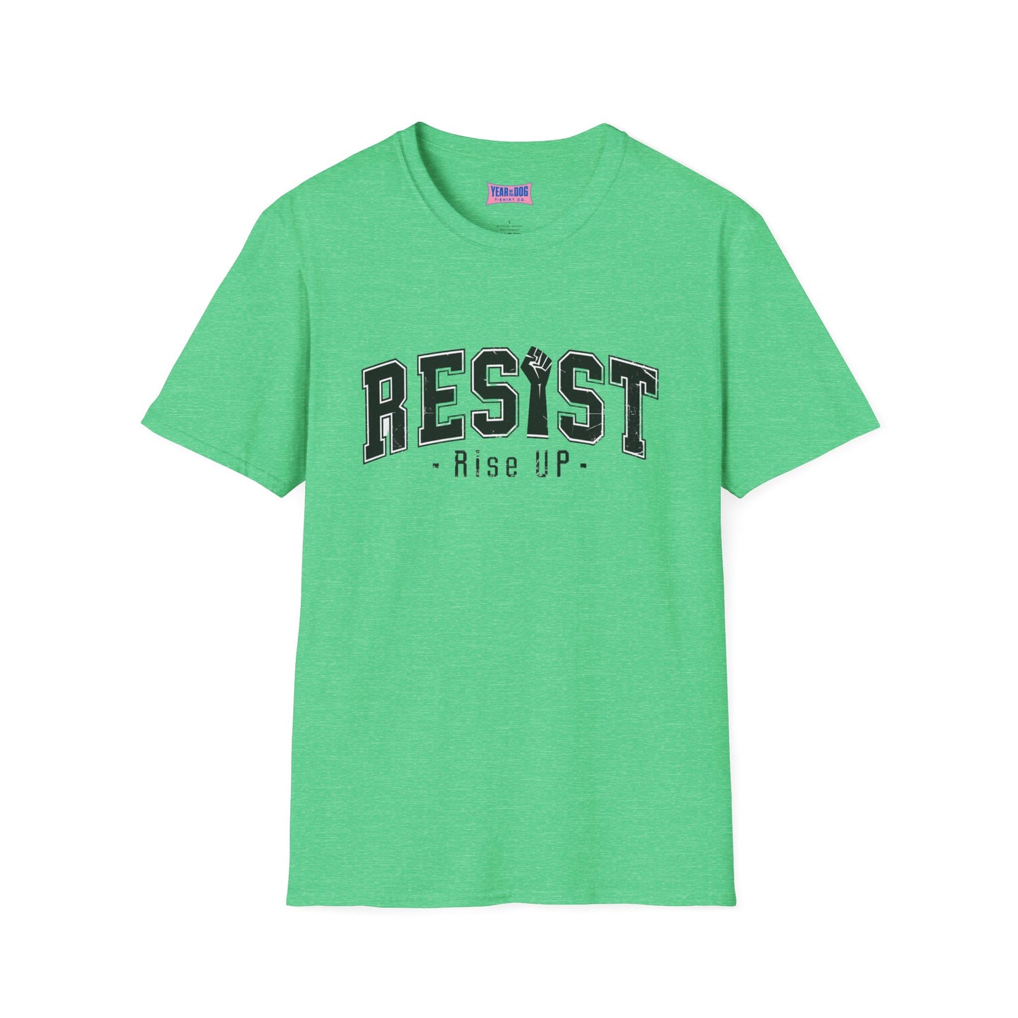 Unisex Softstyle T-Shirt - 'RESIST!' Statement Tee for Activists