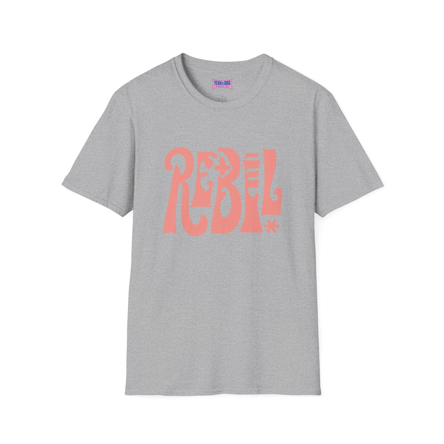 REBEL Unisex T-Shirt | Edgy Graphic Tee for Trendy Individuals