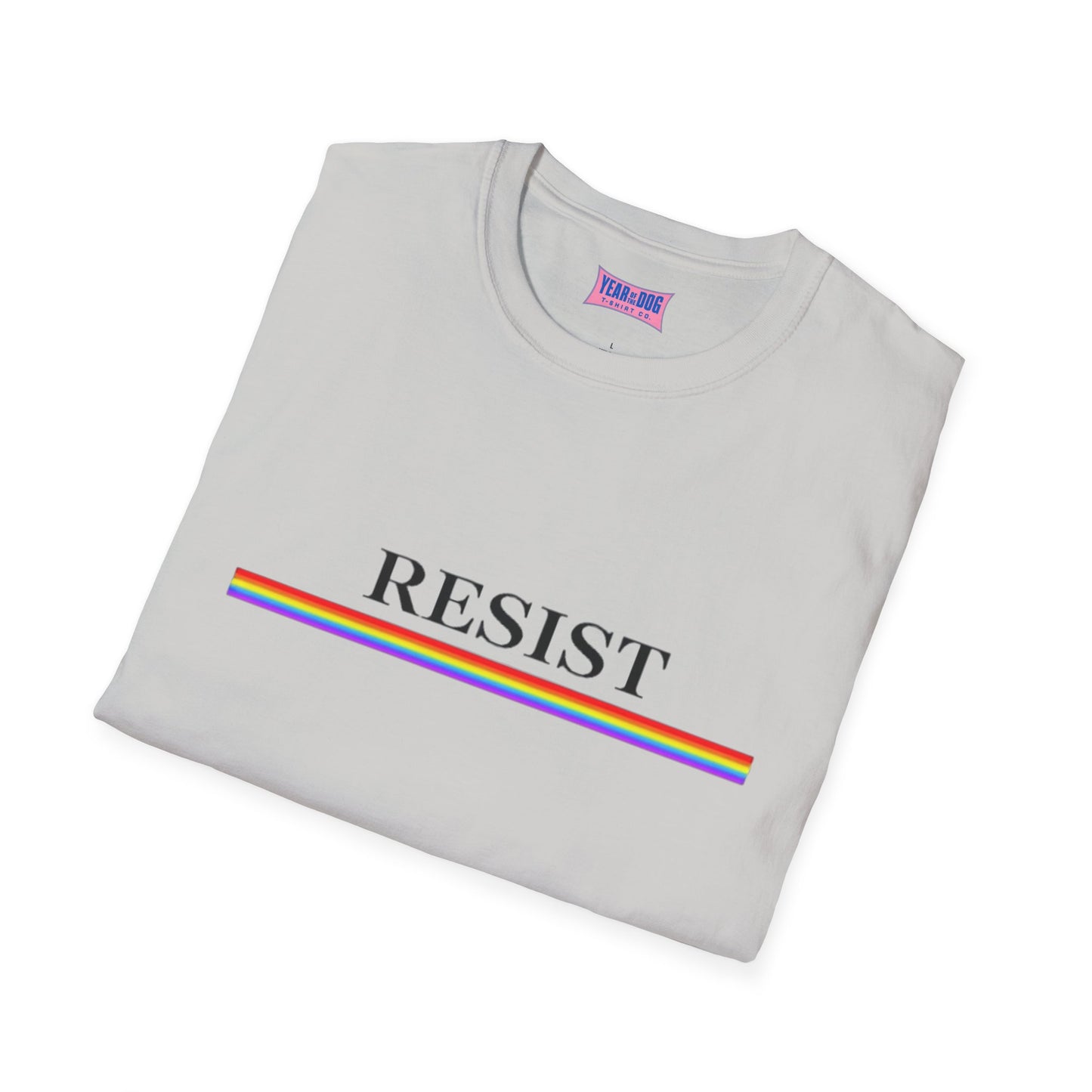 Rainbow LGBTQ Resist T-Shirt
