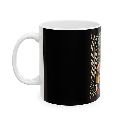 Barely Tolerable Floral Ceramic Mug - 11oz & 15oz
