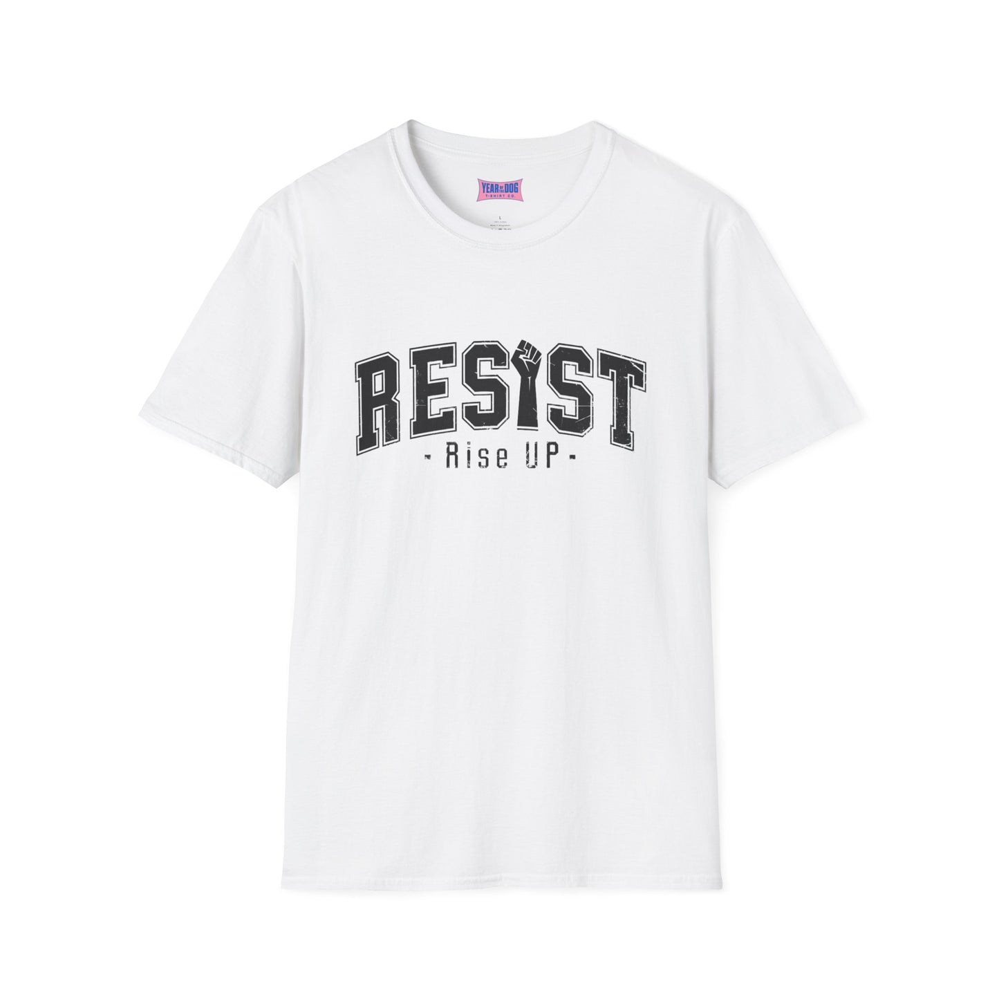 Unisex Softstyle T-Shirt - 'RESIST!' Statement Tee for Activists