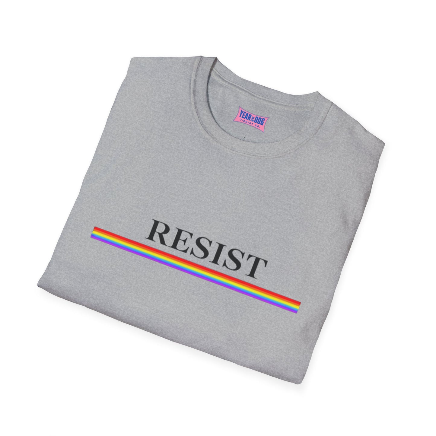 Rainbow LGBTQ Resist T-Shirt