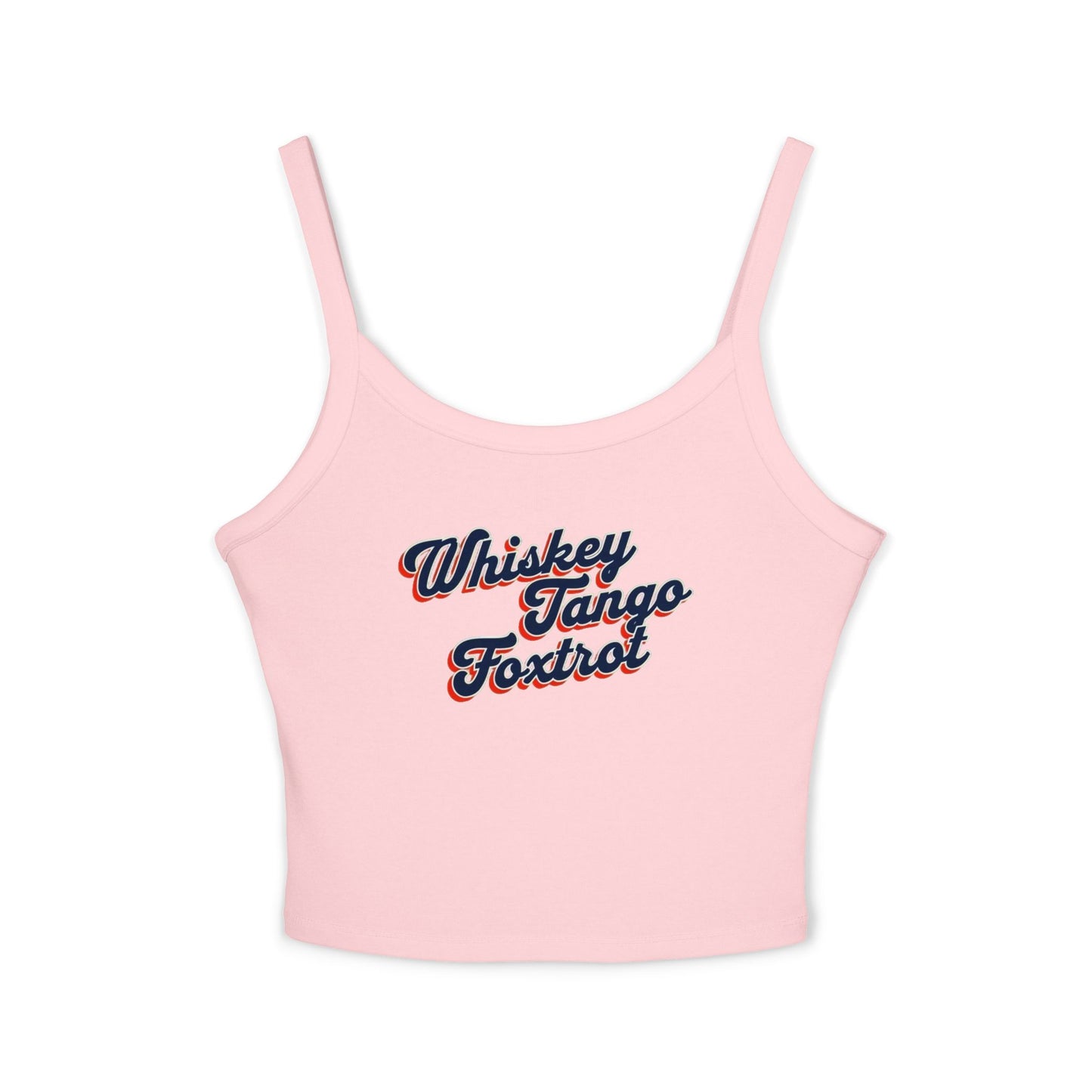 Tank Top - Whiskey Tango Foxtrot Spaghetti Strap for Women