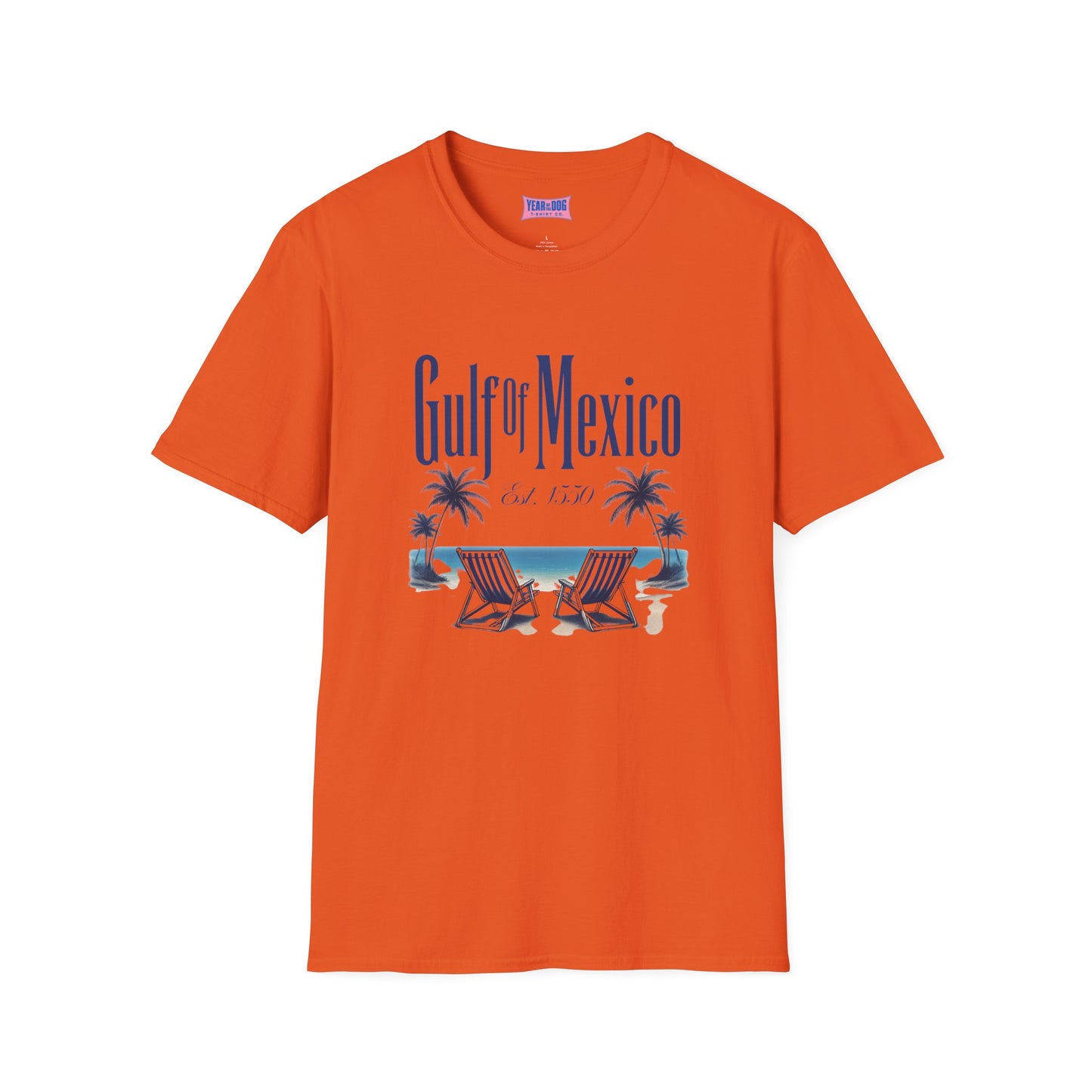 Gulf of Mexico Vintage T-Shirt - Relaxation Vibes for Beach Lovers