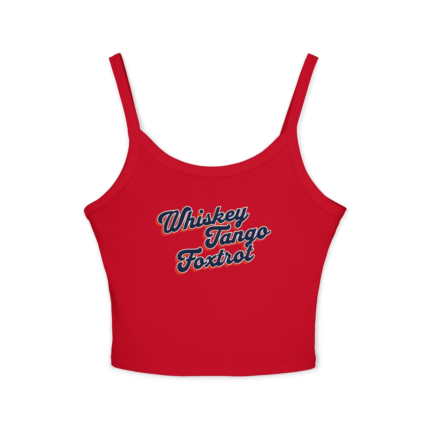 Tank Top - Whiskey Tango Foxtrot Spaghetti Strap for Women