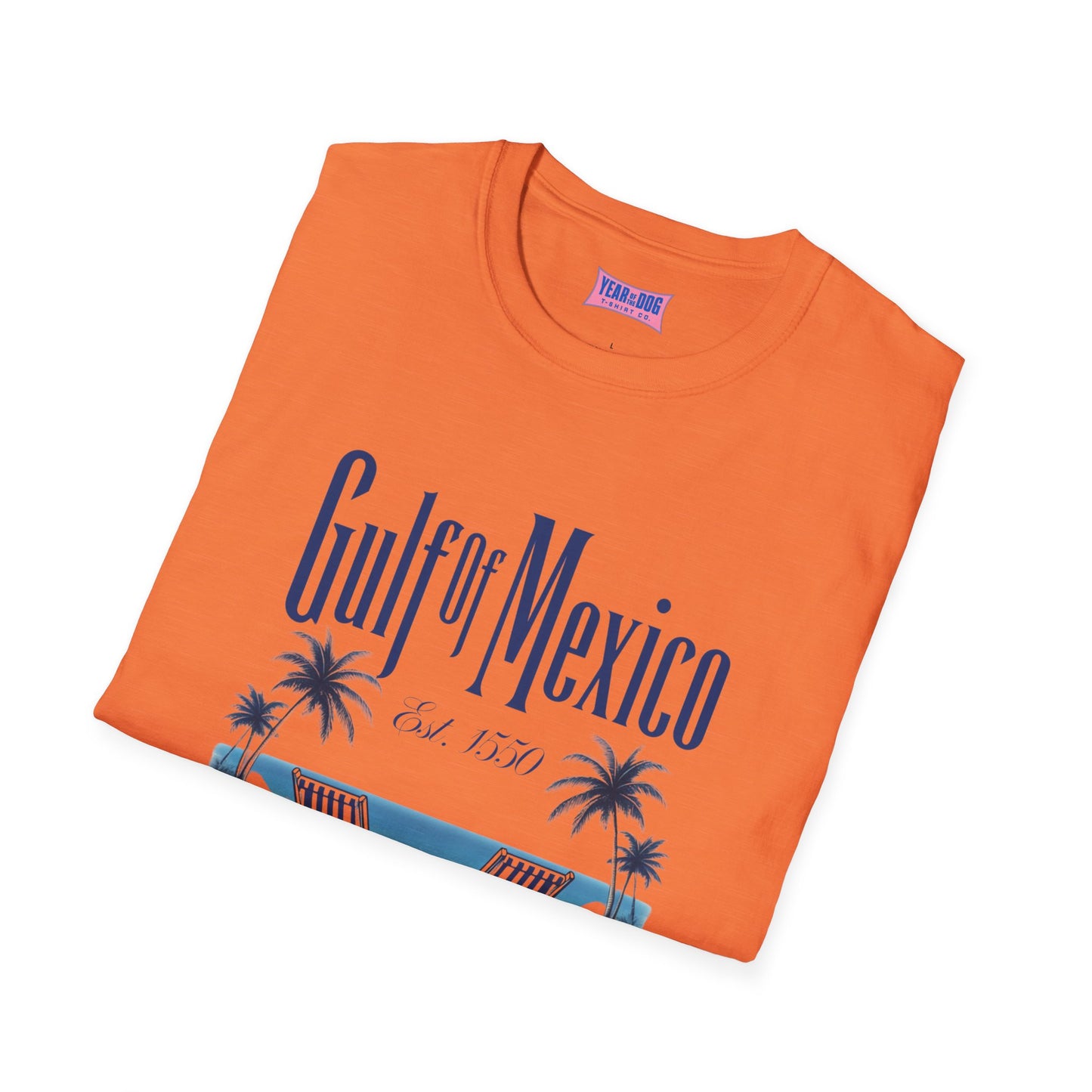 Gulf of Mexico Vintage T-Shirt - Relaxation Vibes for Beach Lovers