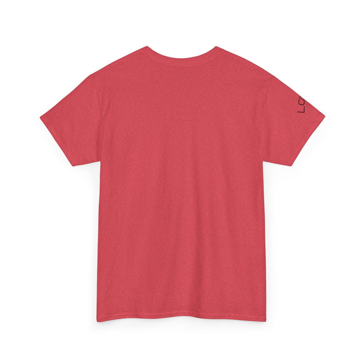 Unisex Heavy Cotton Tee - True Love Pizza Design