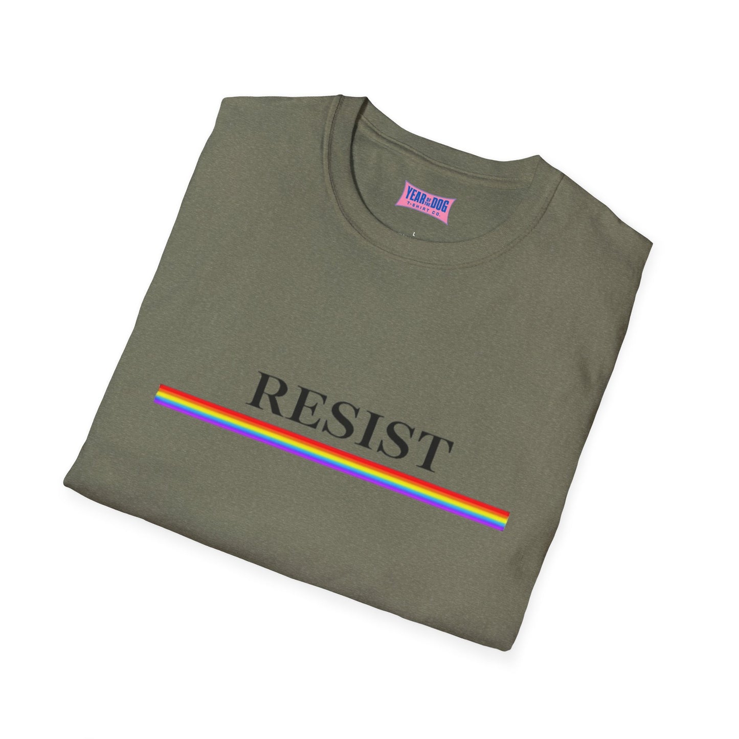 Rainbow LGBTQ Resist T-Shirt