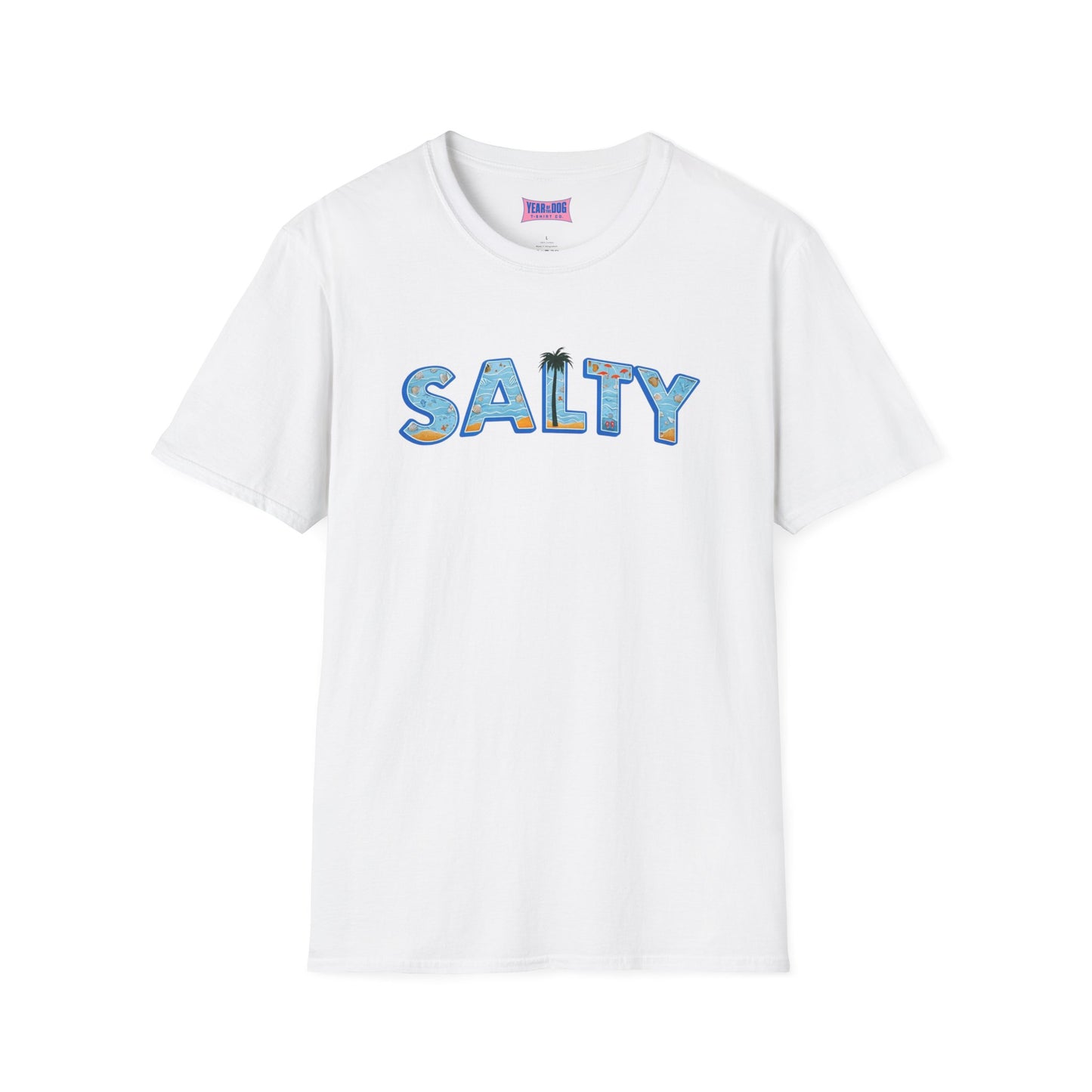 Salty Vibes Unisex Softstyle T-Shirt – Casual Beachwear