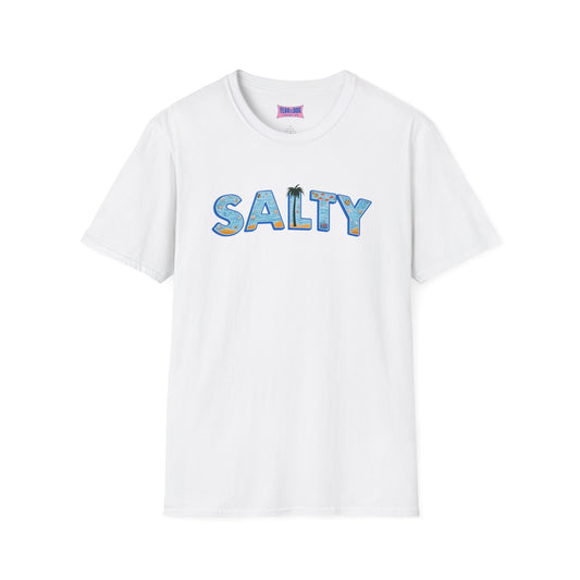 Salty Vibes Unisex Softstyle T-Shirt – Casual Beachwear
