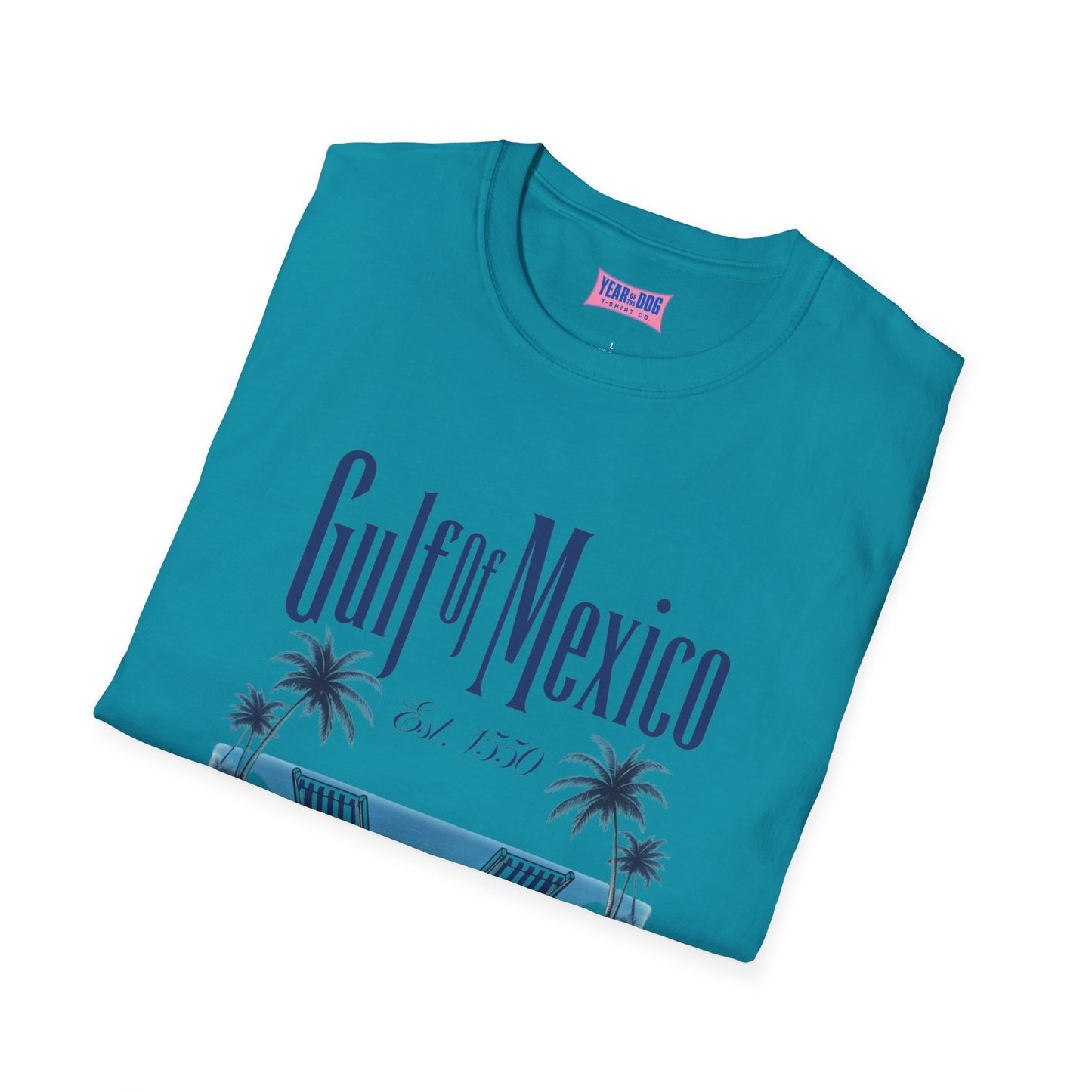 Gulf of Mexico Vintage T-Shirt - Relaxation Vibes for Beach Lovers