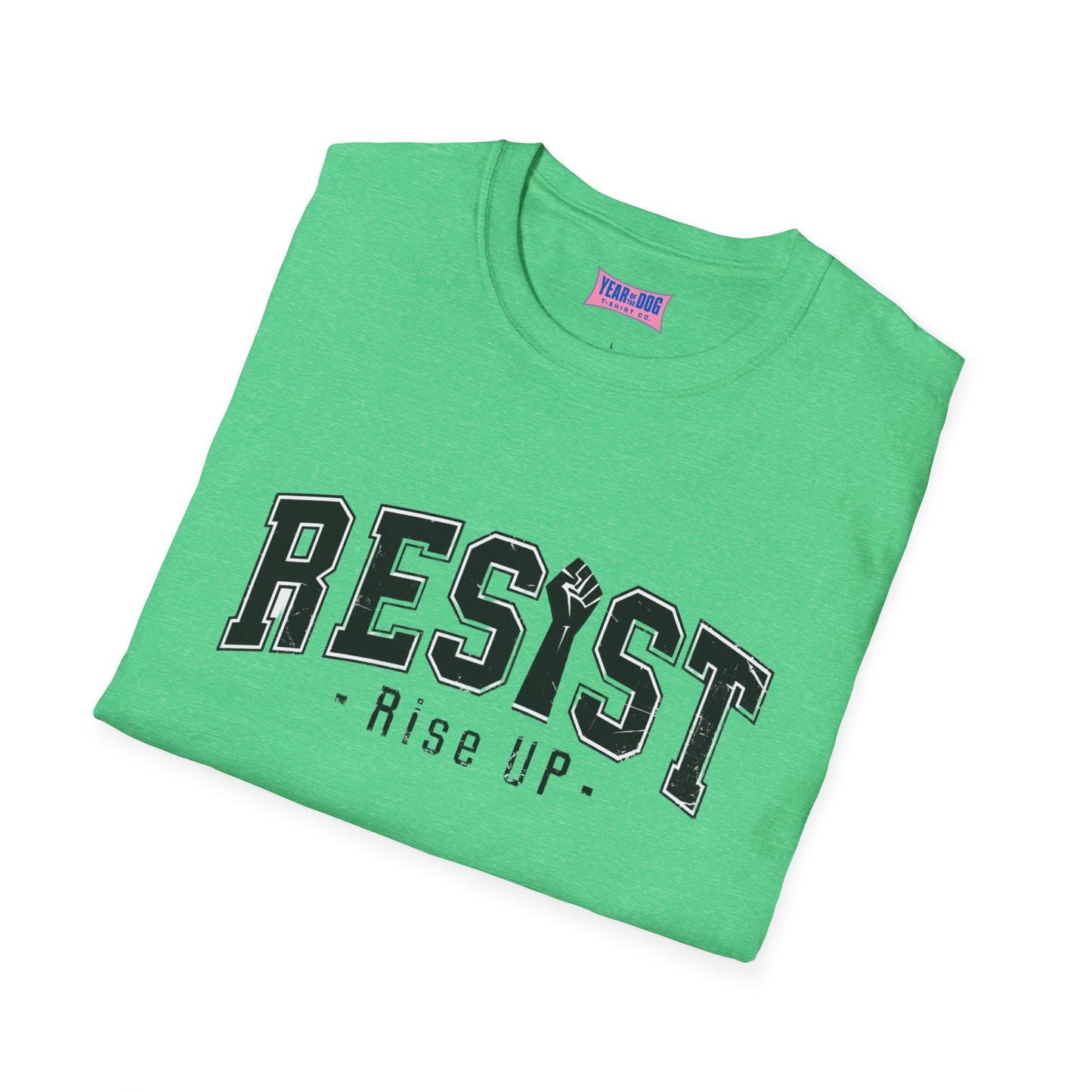 Unisex Softstyle T-Shirt - 'RESIST!' Statement Tee for Activists