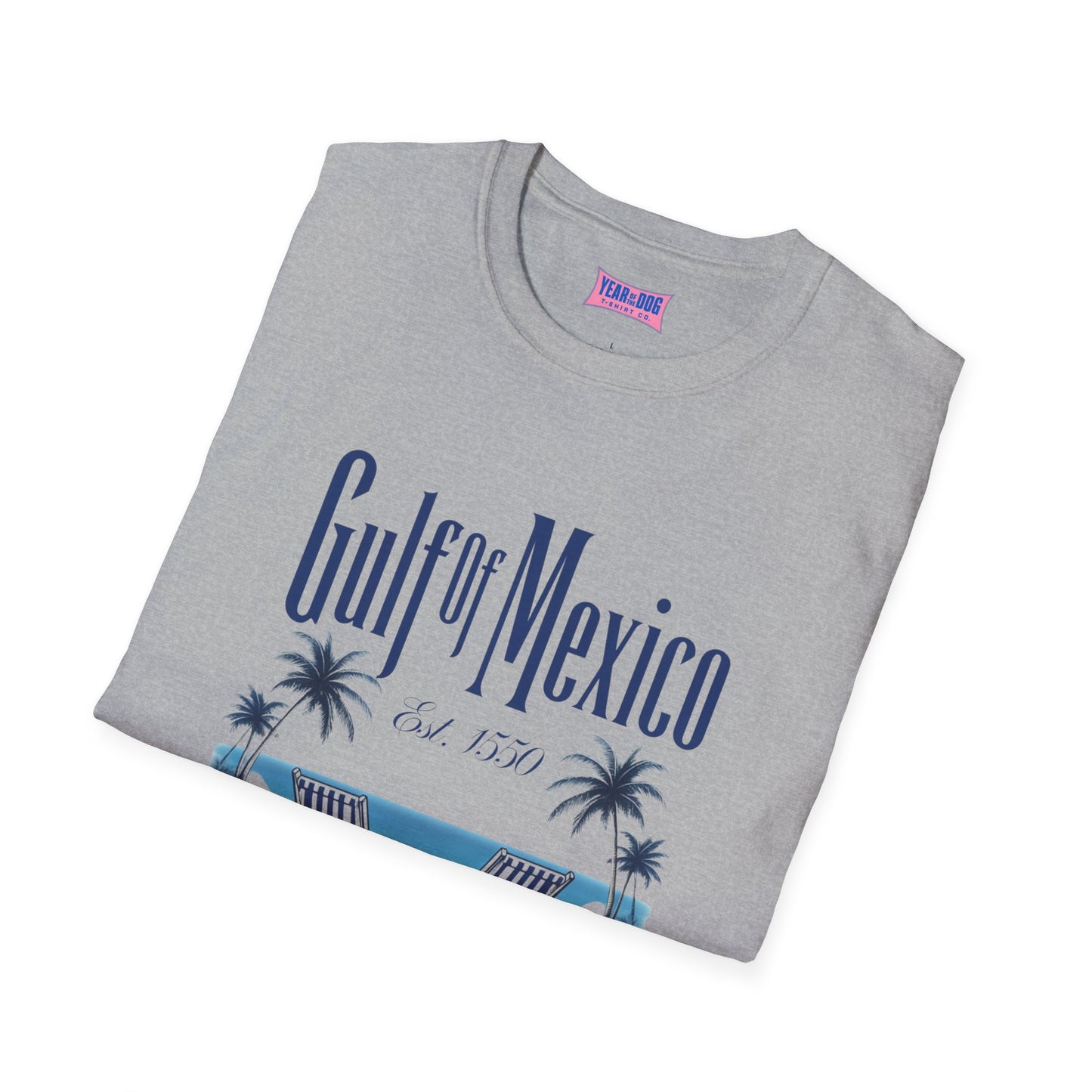 Gulf of Mexico Vintage T-Shirt - Relaxation Vibes for Beach Lovers