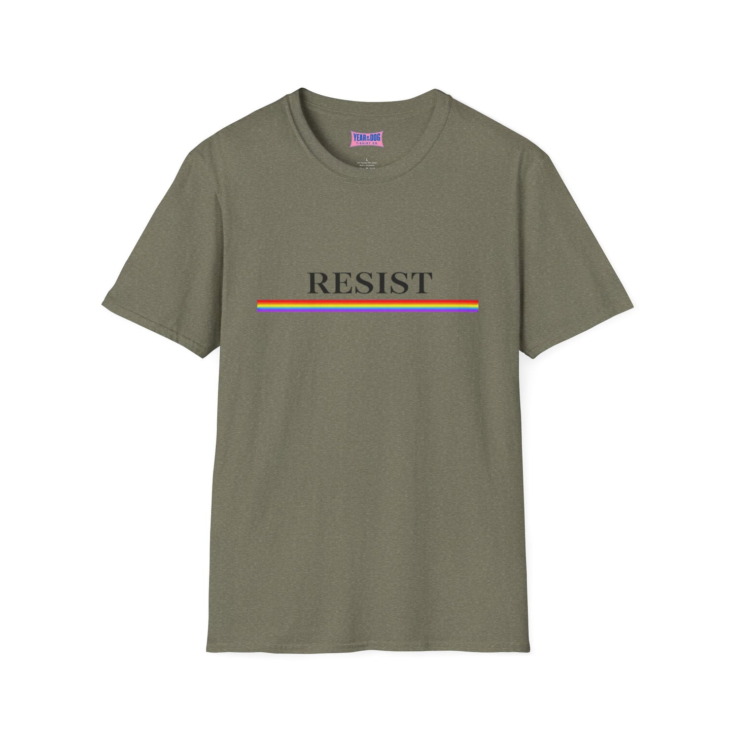 Rainbow LGBTQ Resist T-Shirt