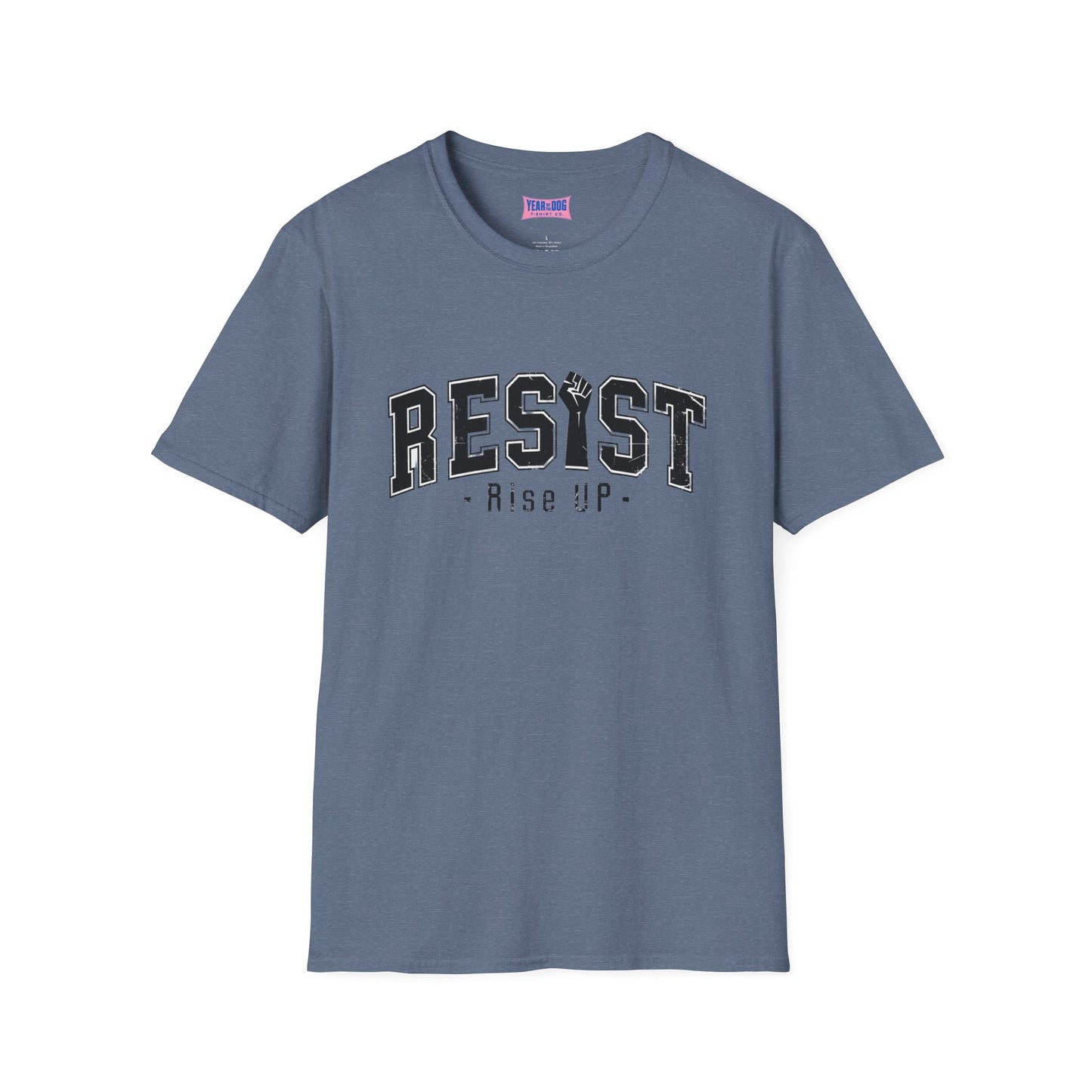 Unisex Softstyle T-Shirt - 'RESIST!' Statement Tee for Activists