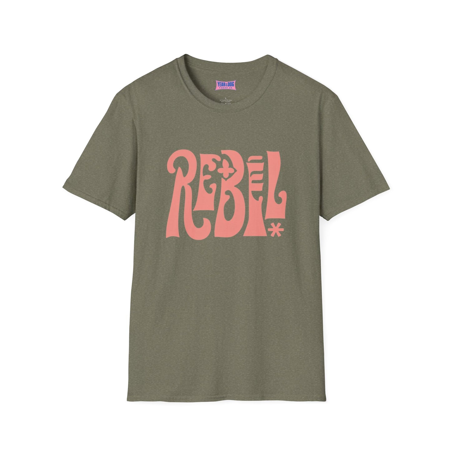 REBEL Unisex T-Shirt | Edgy Graphic Tee for Trendy Individuals