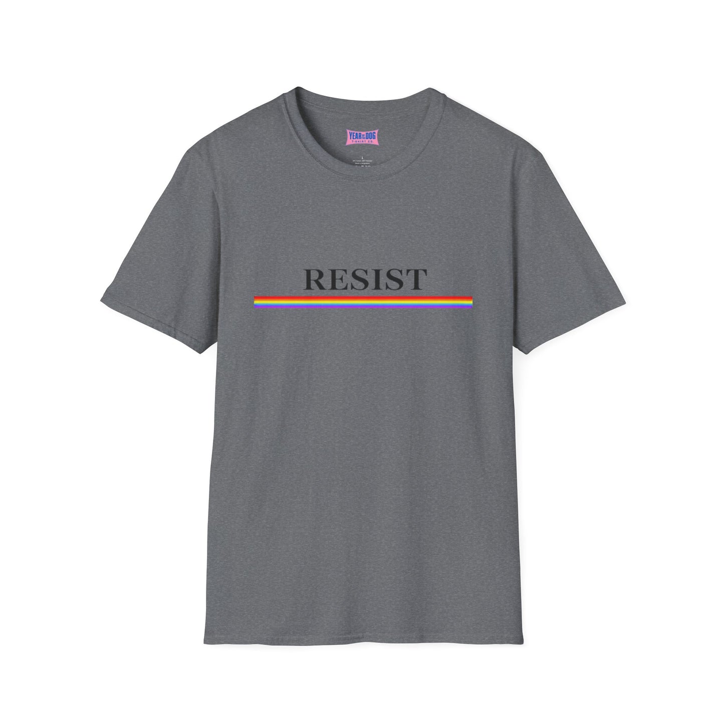 Rainbow LGBTQ Resist T-Shirt