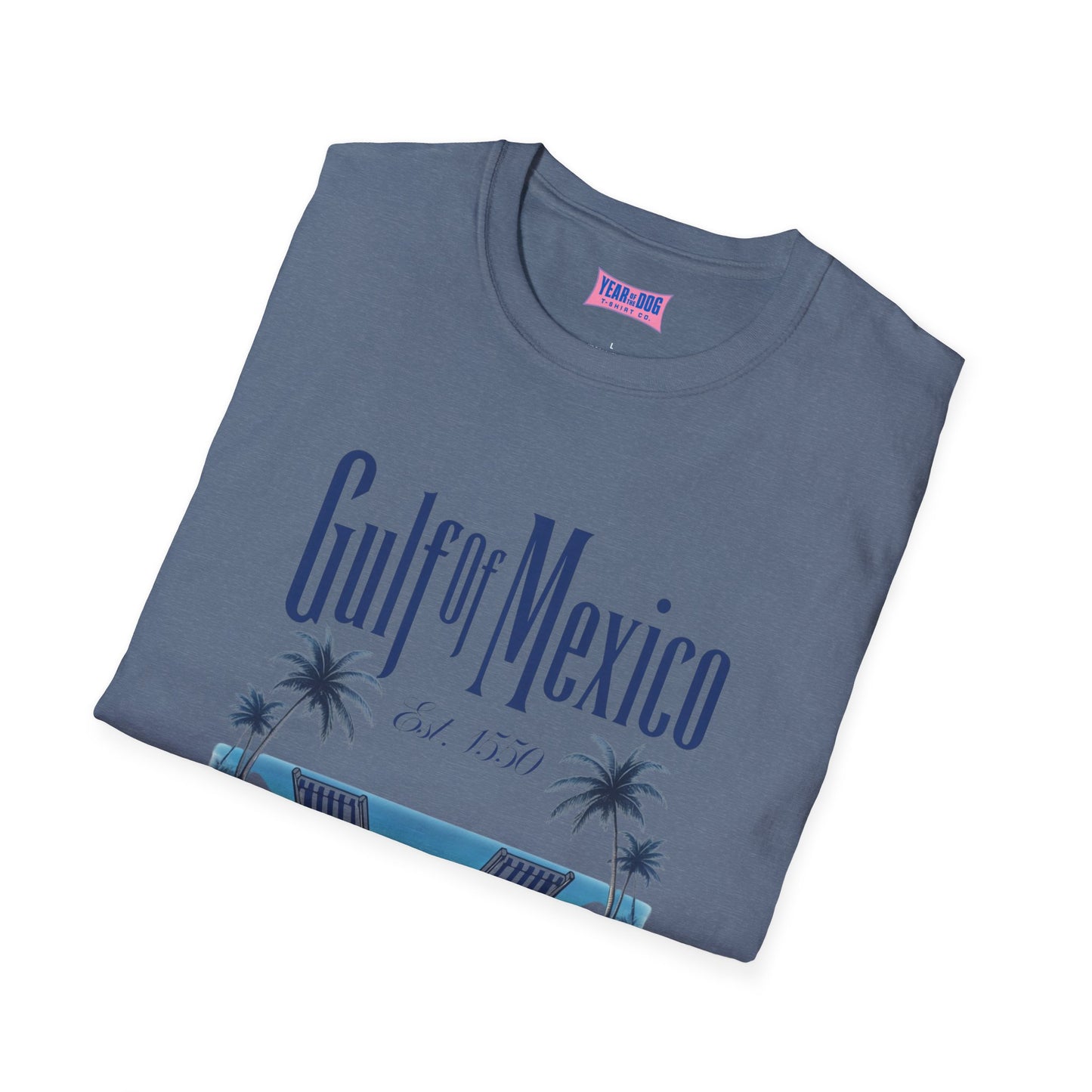 Gulf of Mexico Vintage T-Shirt - Relaxation Vibes for Beach Lovers