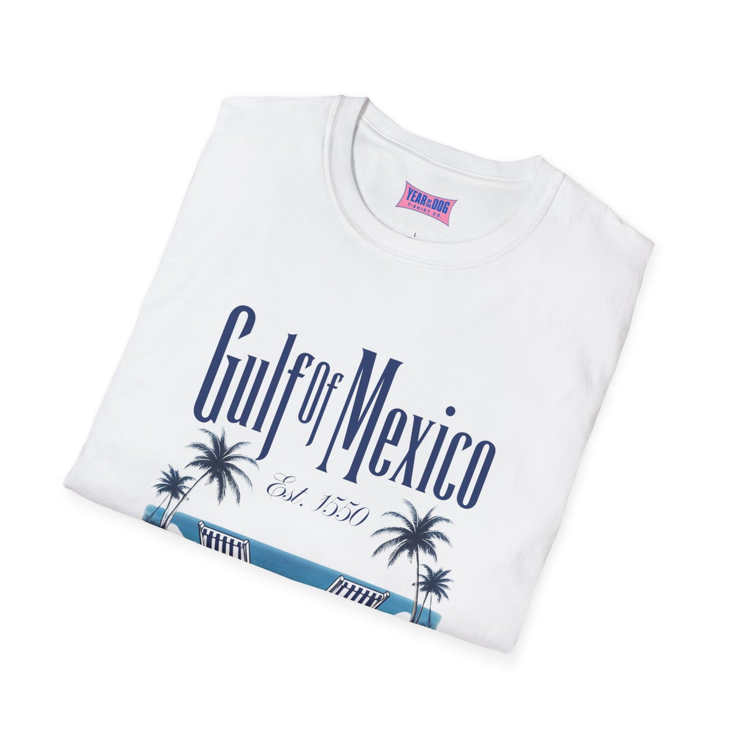 Gulf of Mexico Vintage T-Shirt - Relaxation Vibes for Beach Lovers