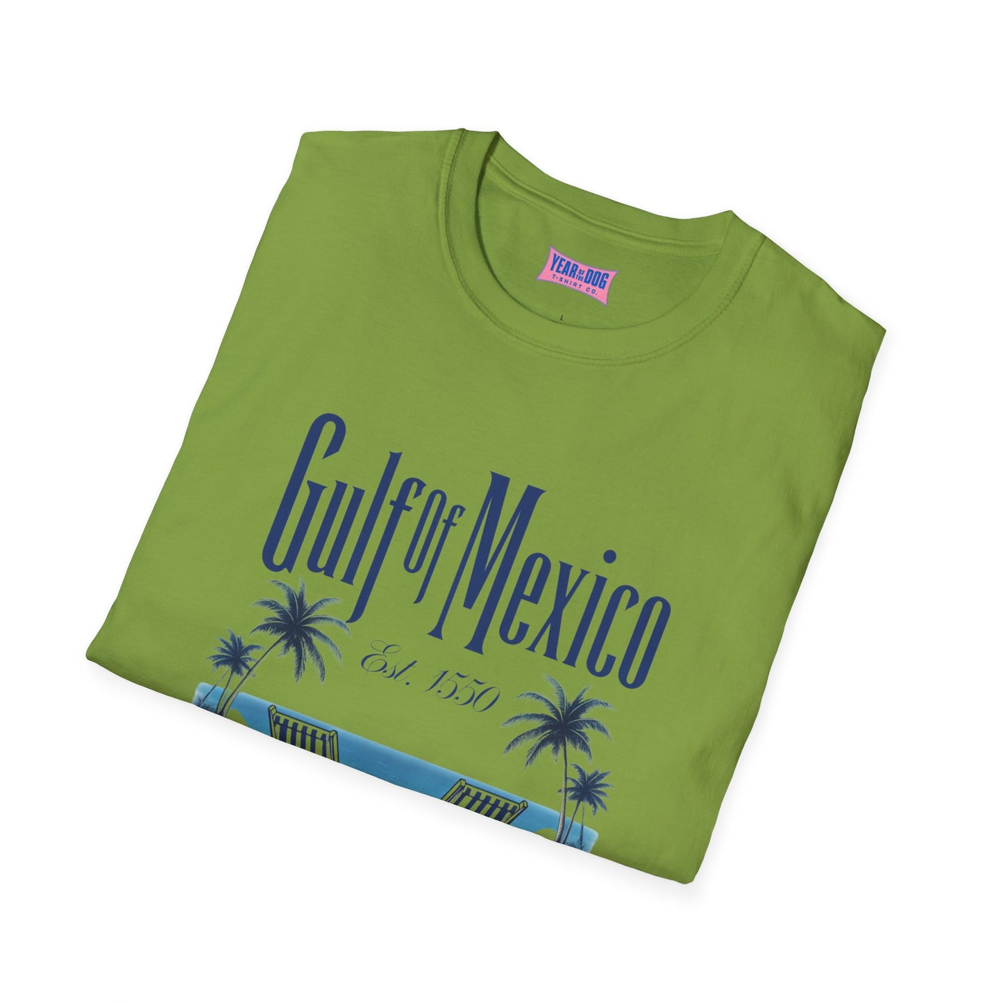 Gulf of Mexico Vintage T-Shirt - Relaxation Vibes for Beach Lovers