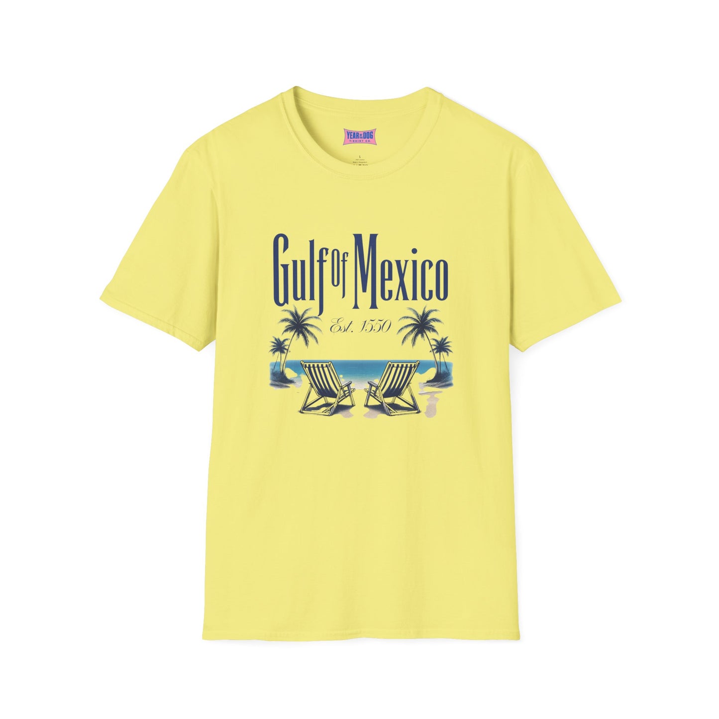 Gulf of Mexico Vintage T-Shirt - Relaxation Vibes for Beach Lovers