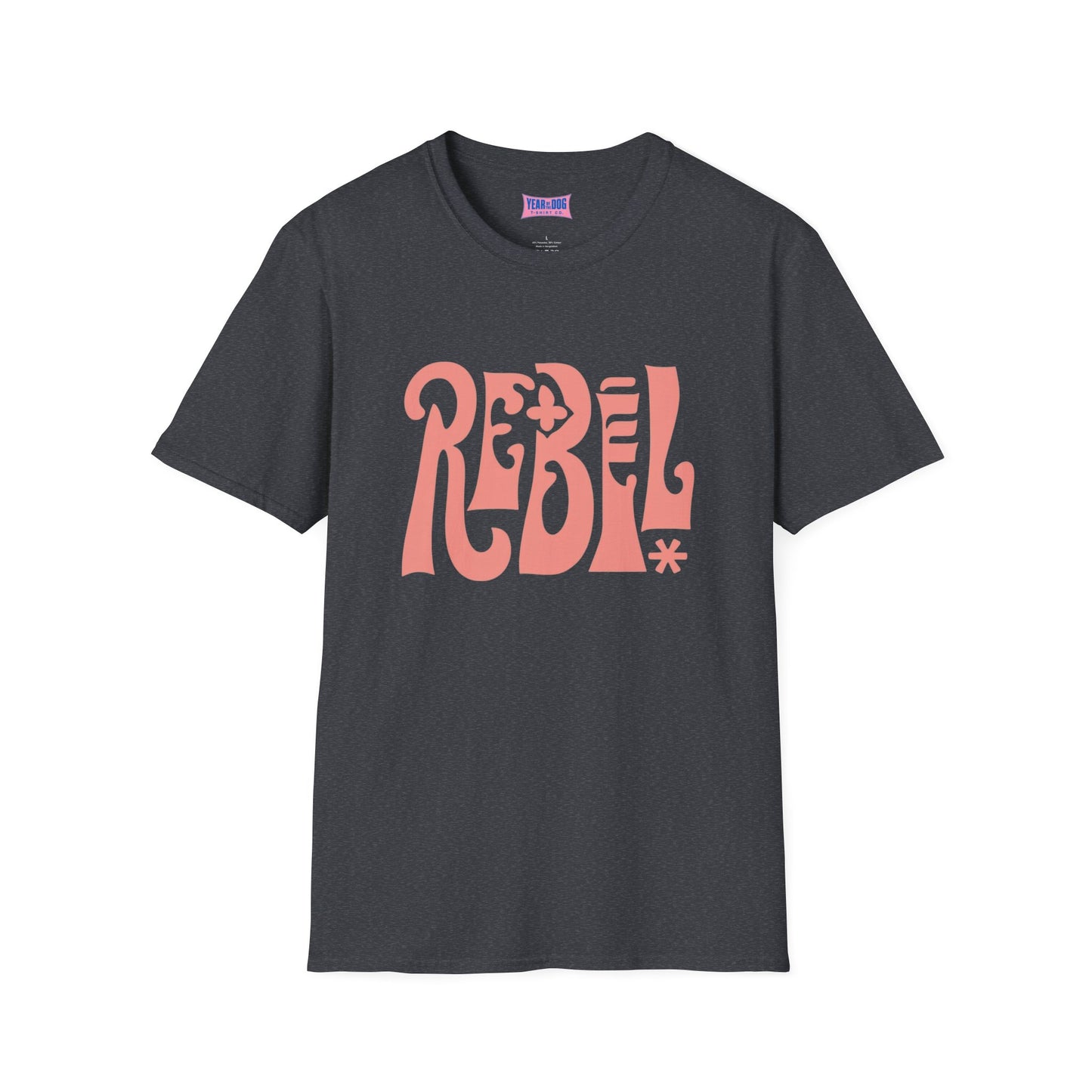 REBEL Unisex T-Shirt | Edgy Graphic Tee for Trendy Individuals