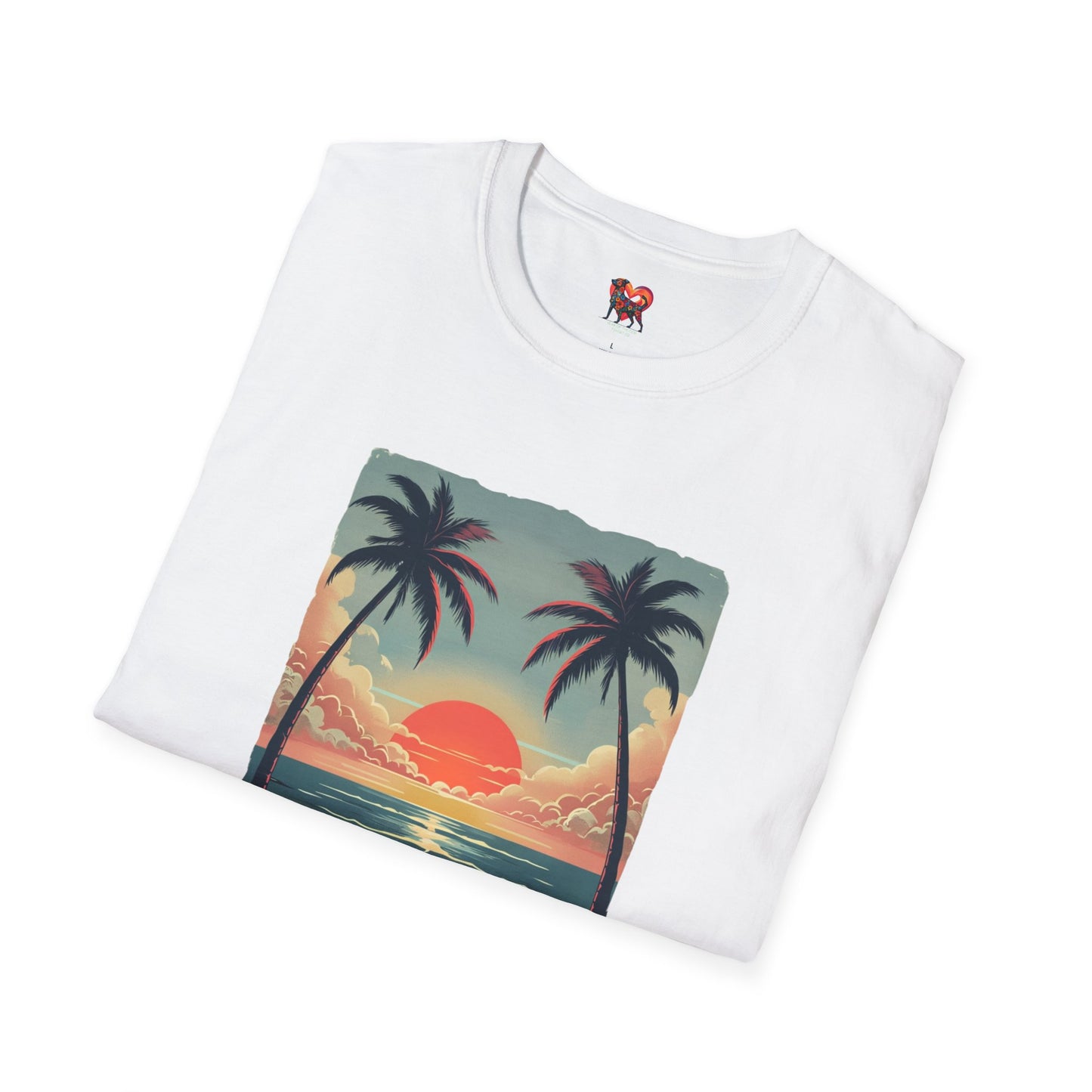 Vintage Gulf of Mexico Unisex Softstyle T-Shirt - Retro Beach Vibe