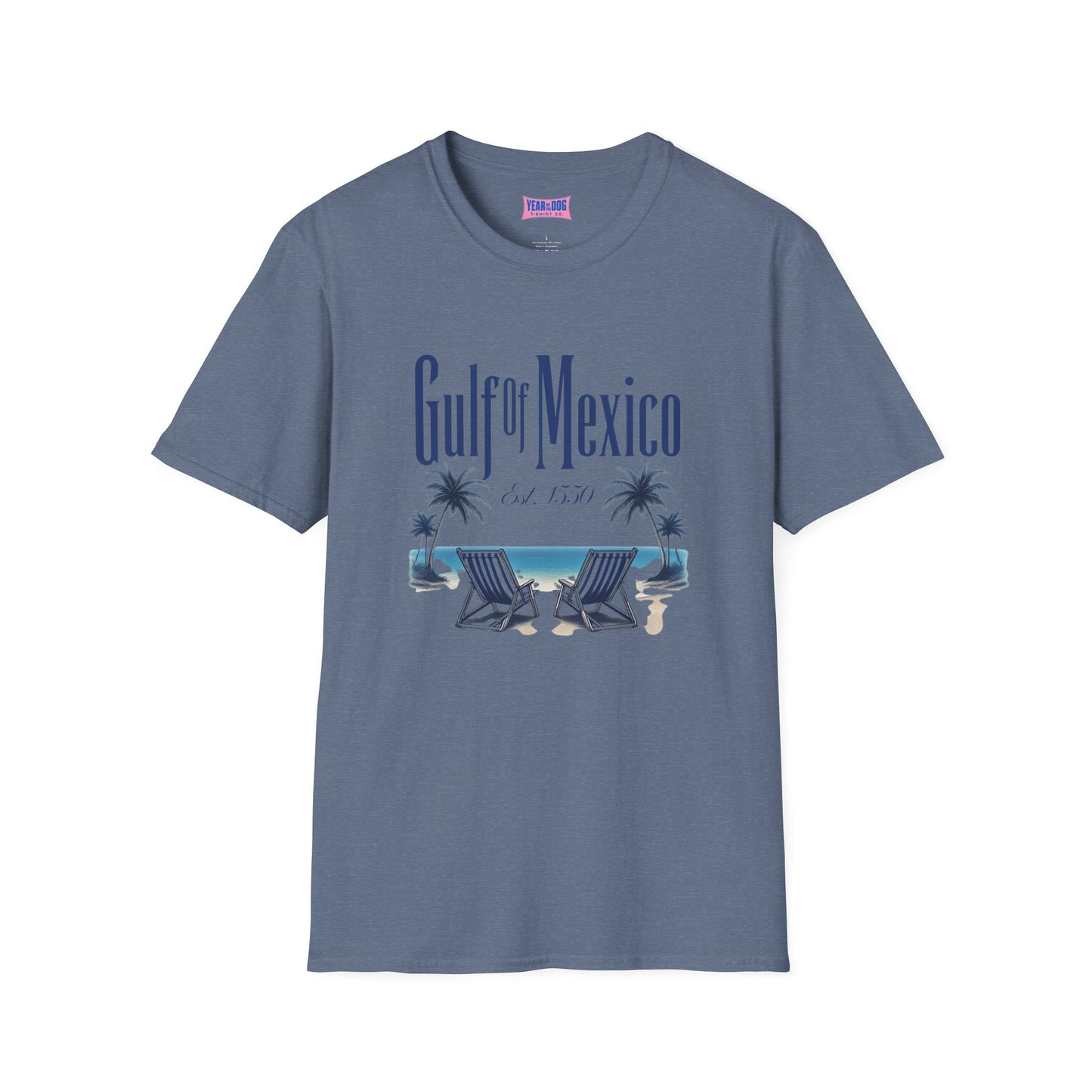 Gulf of Mexico Vintage T-Shirt - Relaxation Vibes for Beach Lovers
