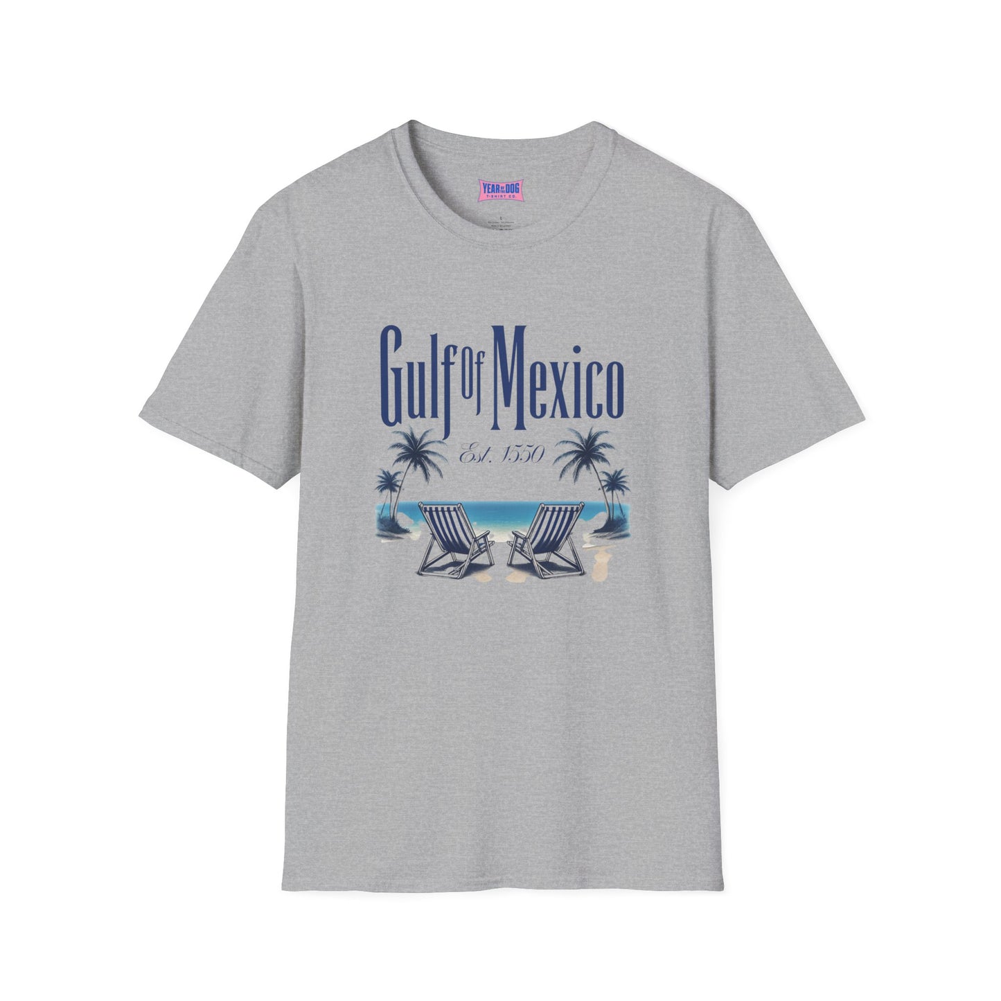 Gulf of Mexico Vintage T-Shirt - Relaxation Vibes for Beach Lovers