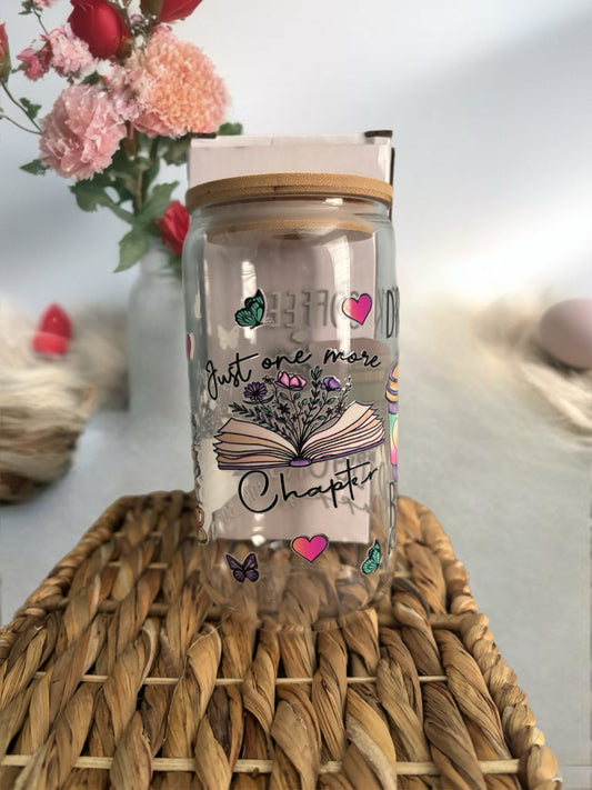 One More Chapter Glass Cup